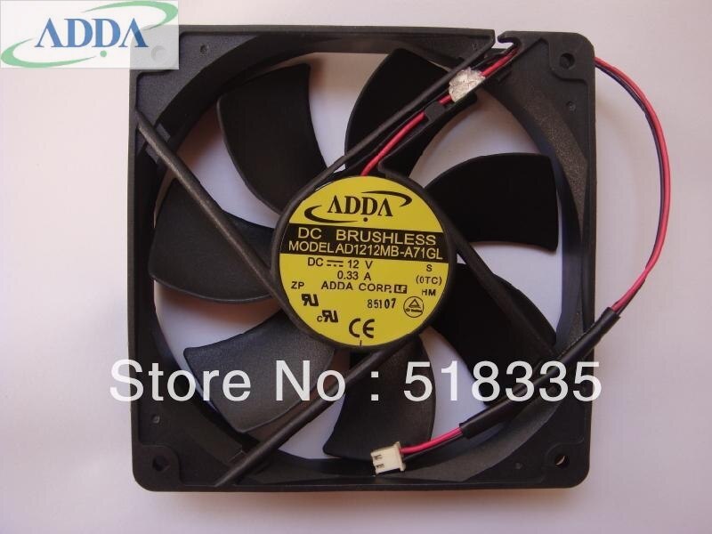 ADDA AD1212MB-A71GL 120x120x25mm Axial Cooling Fan