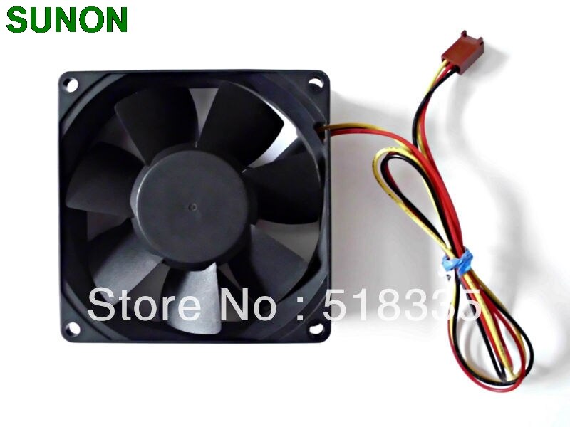SUNON KD1208PTS2 80x80x25mm 12V DC Axial Cooling Fan