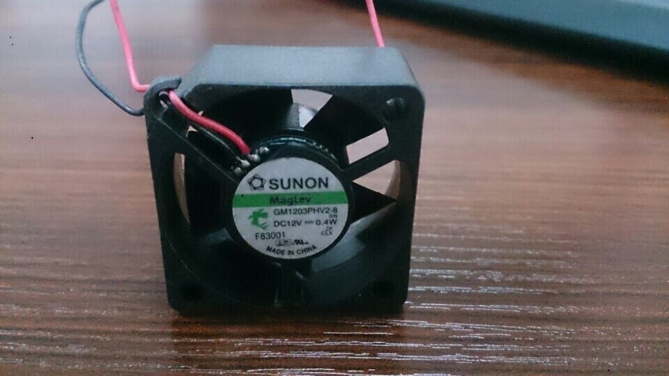 SUNON GM1203PHV2-8 30x30x15mm 12V DC Axial Cooling Fan
