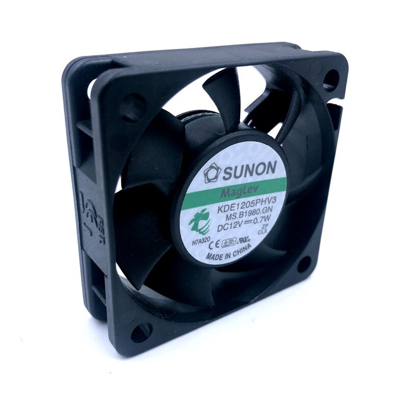 SUNON SUNON 50x50x15mm 12V DC 2-Wire Axial Cooling Fan