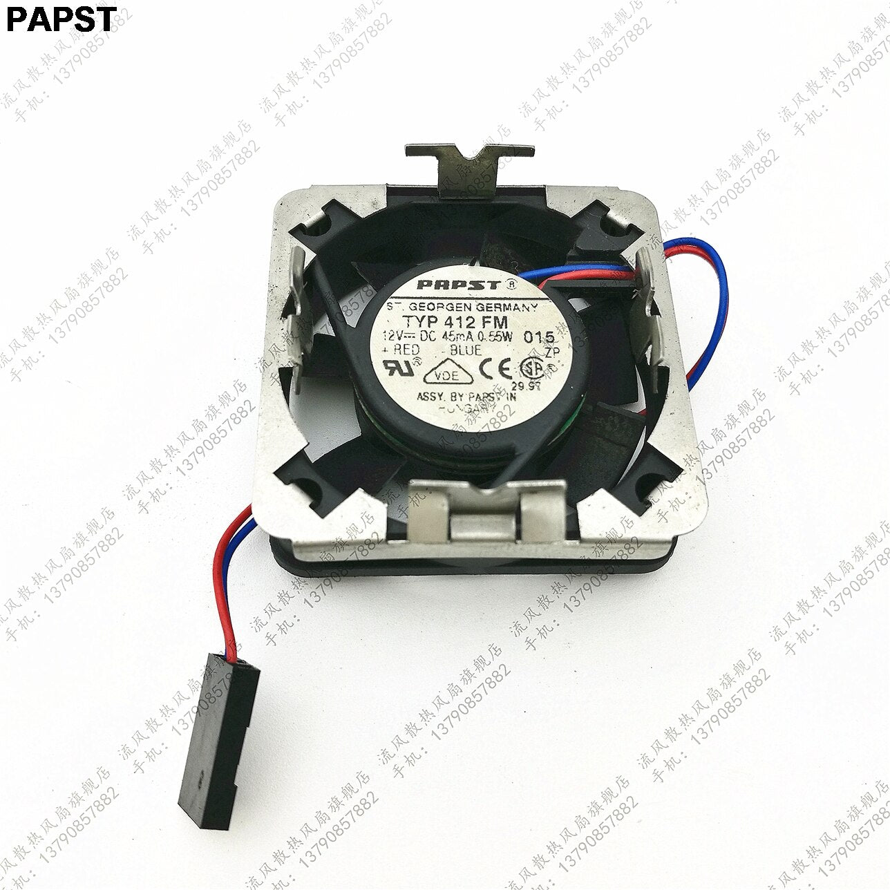 ebm-papst 412FM 12V DC 40x40x10mm Brushless Cooling Fan