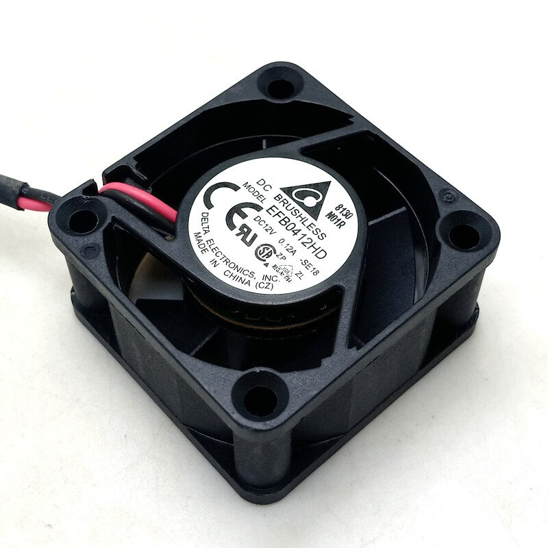 Delta EFB0412HD 40x40x20mm 12V DC Axial Cooling Fan