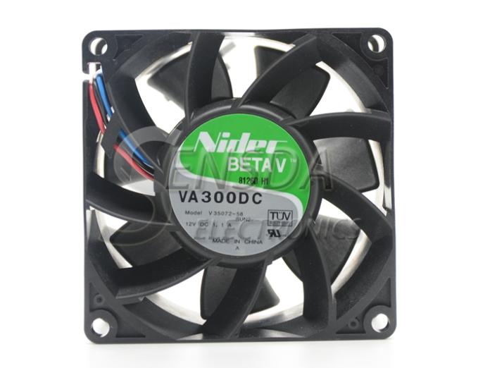 Nidec VA300DC 80x80x38mm 12V DC 1.1A Axial Cooling Fan