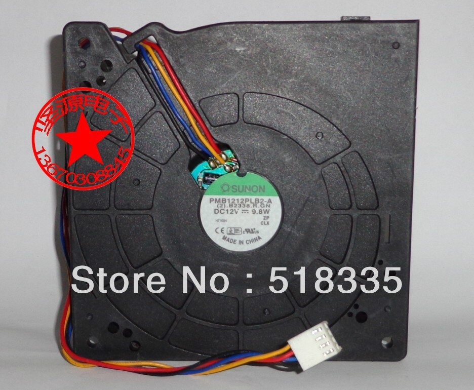 SUNON PMB1212PLB2-A 120x120x32mm 12V DC Axial Cooling Fan