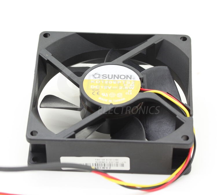 SUNON KD1209PTS2 92x92x25mm 12V DC Axial Cooling Fan