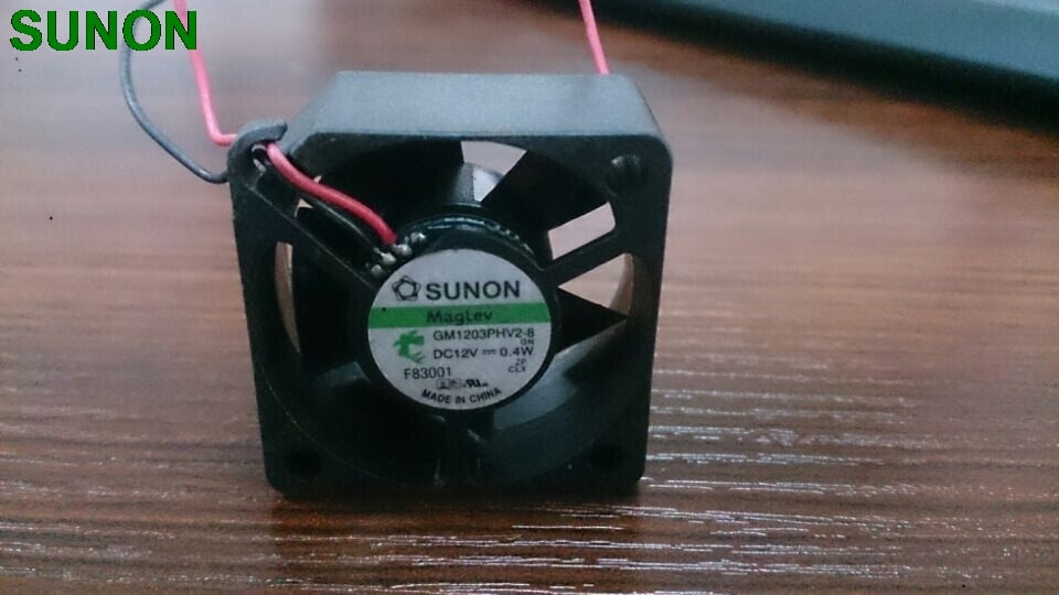 SUNON GM1203PHV2-8 30x30x15mm 12V DC Axial Cooling Fan