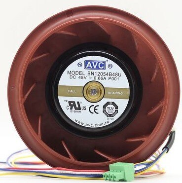AVC BN12054B48U 48V DC 0.66A DC Blower Fan