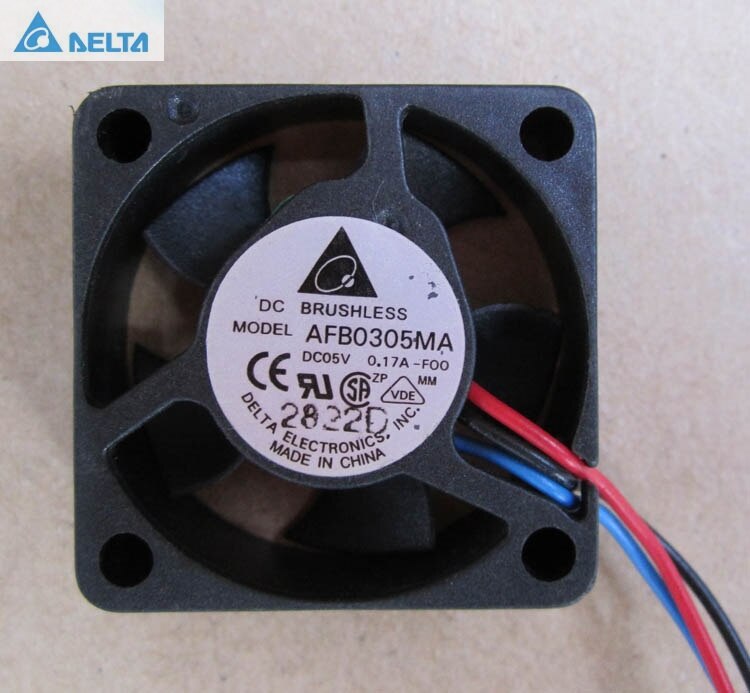Delta AFB0305MA 30x30x10mm 5V DC 0.17A Axial Cooling Fan