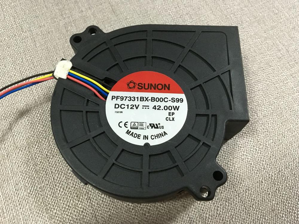 SUNON PF97331BX-B00C-S99 97x97x33mm 12V DC Axial Cooling Fan