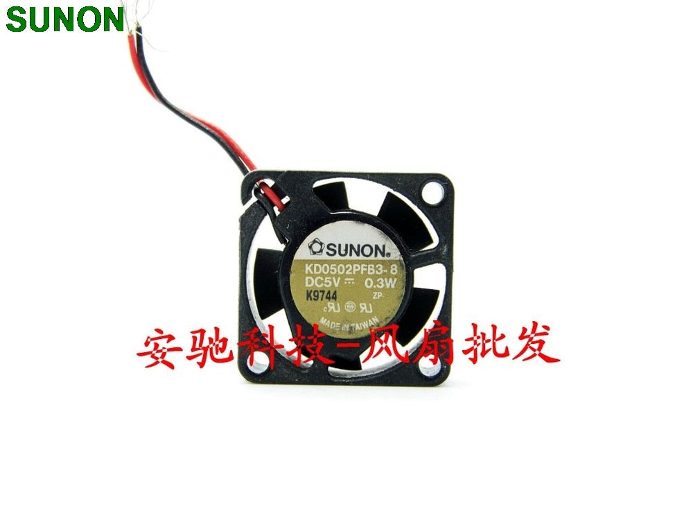 SUNON KD0502PFB3-8 25x25x10mm 5V DC Axial Cooling Fan