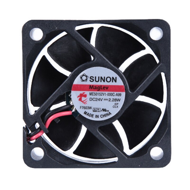 SUNON ME50152V1-000C-A99 50x50x15mm 24V DC Axial Cooling Fan
