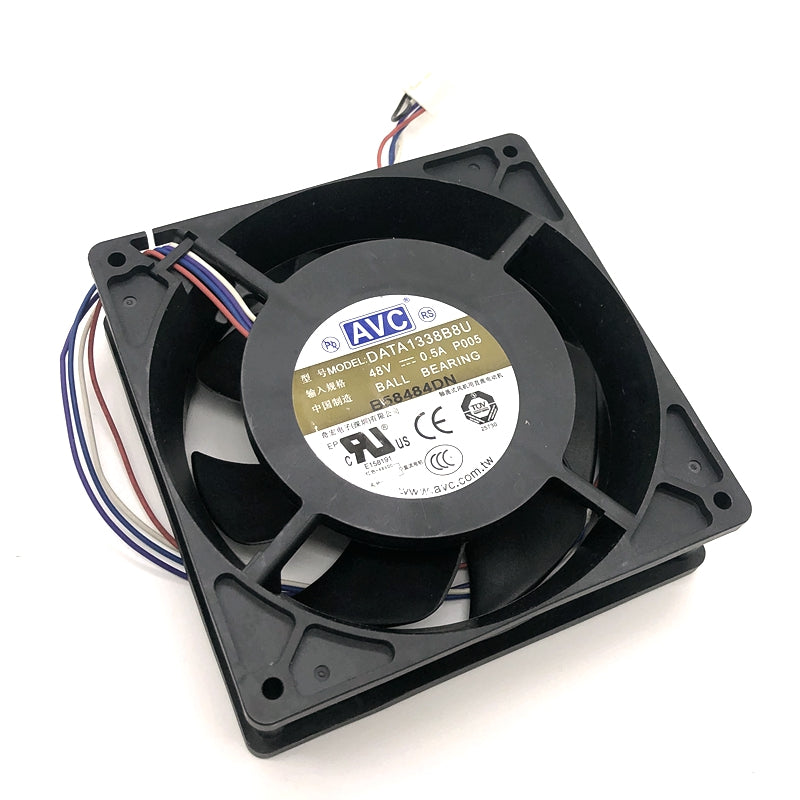 AVC DATA1338B8U 48V DC Brushless Cooling Fan 0.5A