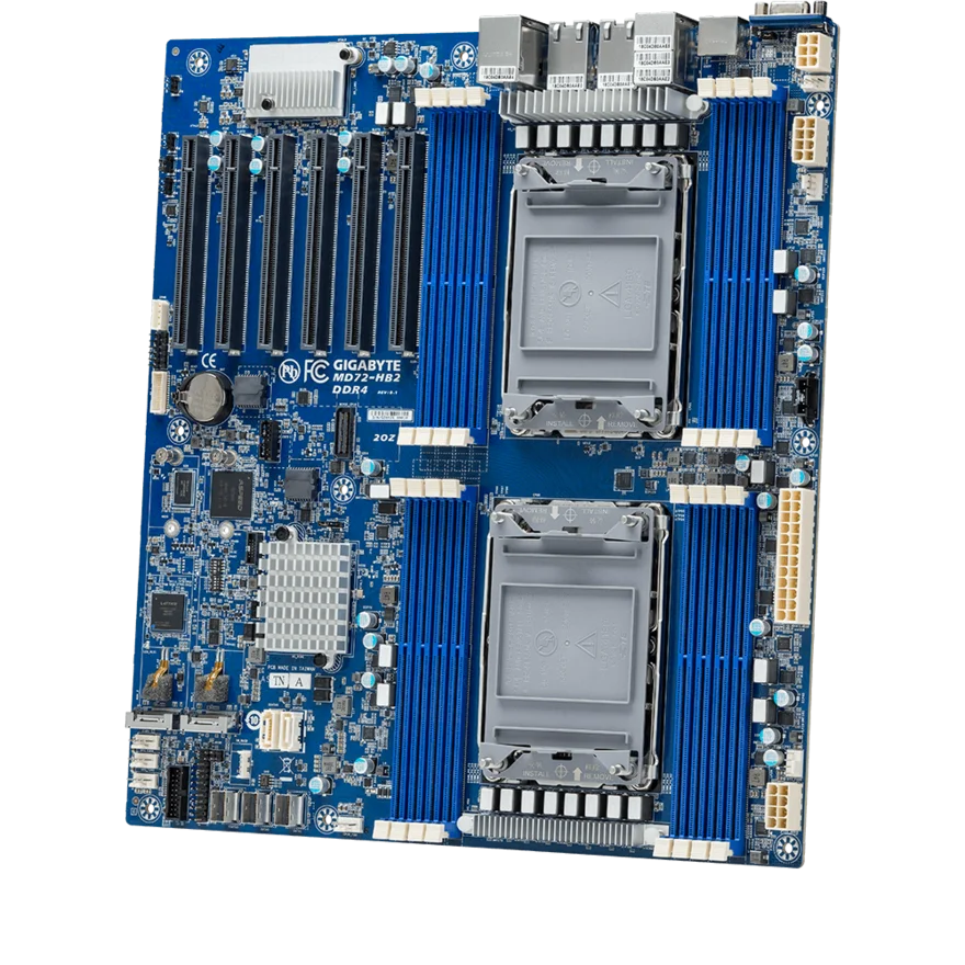 GIGABYTE MD72-HB0 MD72-HB1 MD72-HB2 MD72-HB3 Server C621A Motherboard LGA4189 Platinum Gold CPU MD72-HB2 Motherboards - aloinfousa.com
