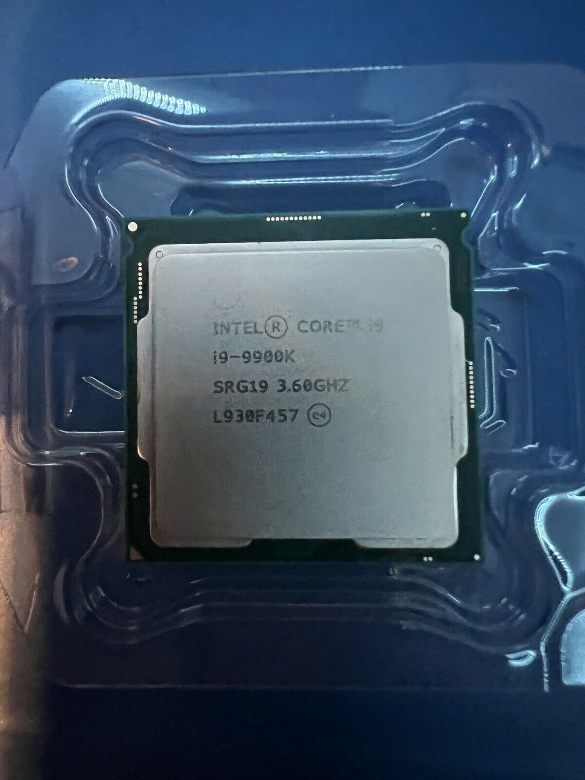 Intel Core i9-9900K Coffee Lake 8-Core, 16-Thread, 3.6 GHz (5.0 GHz Turbo) Socket LGA 1151 (300 Series) 95W Intel UHD Graphics 630 I9-9900K (SRELS / SRG19) Desktop Processor