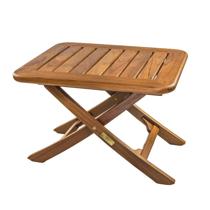 Whitecap 60028 Small Slat Top Adjustable Table