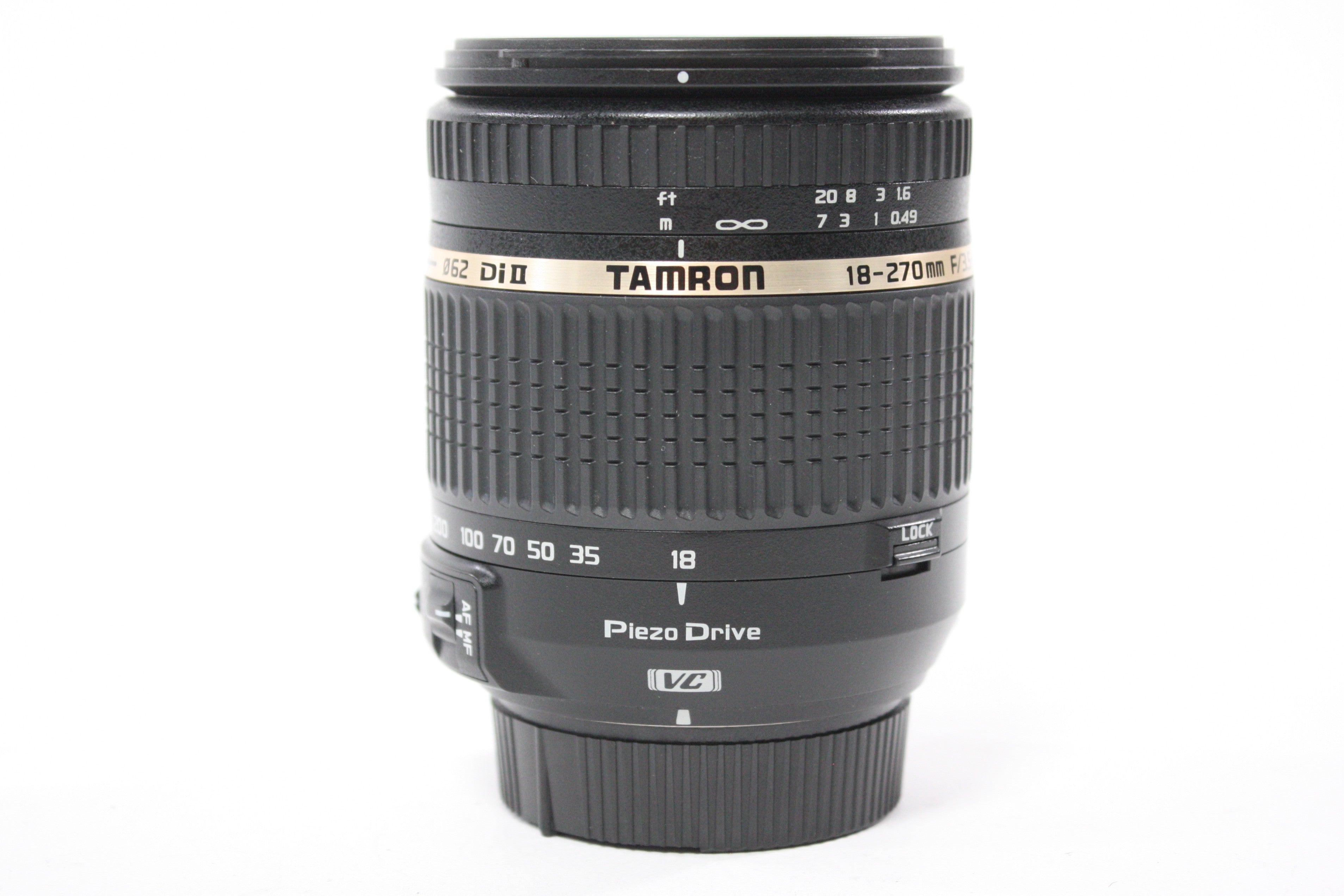 Tamron 18-270mm f/3.5-6.3 Di II VC PD Lens for Nikon F Mount AS-IS