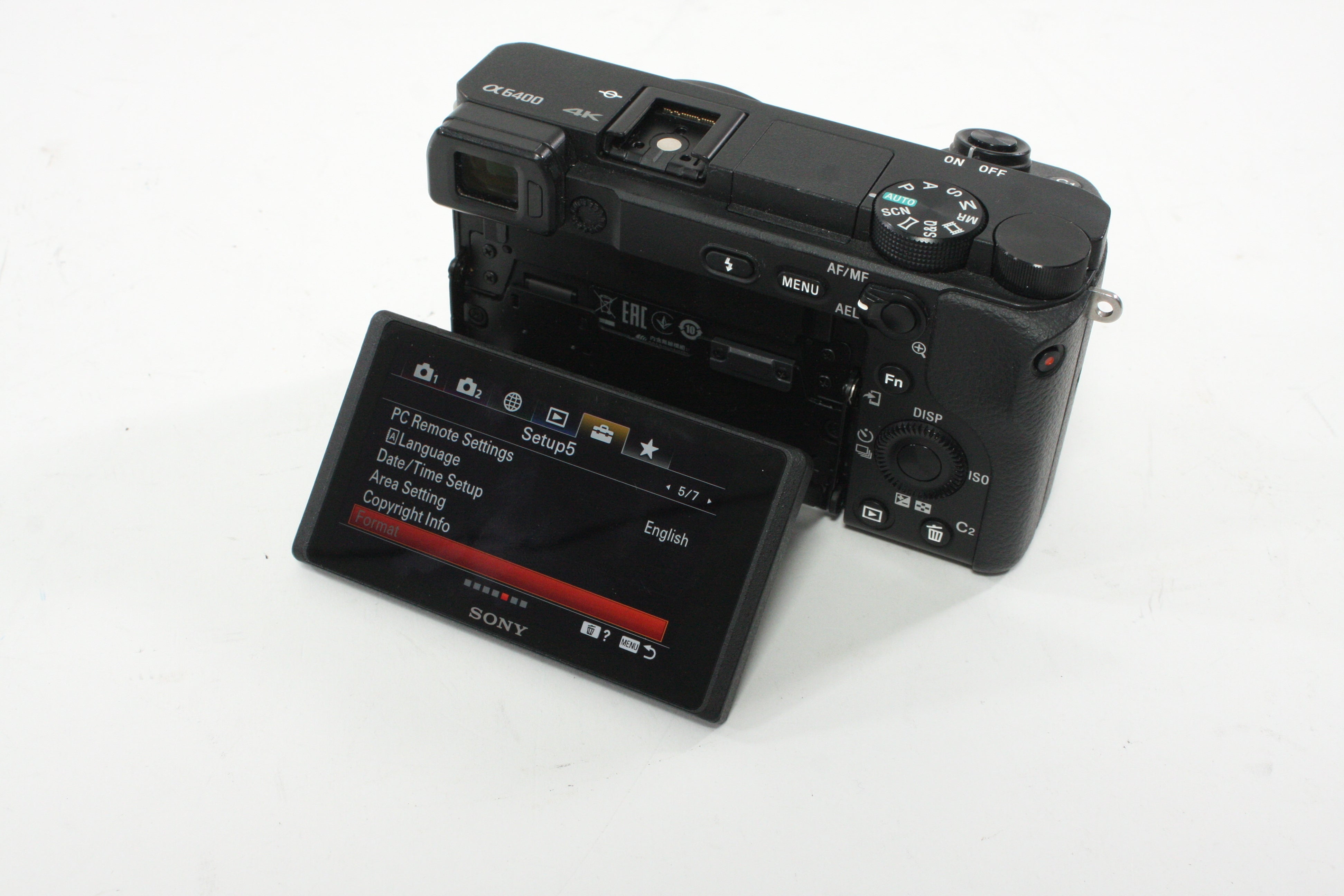 Sony a6400 Mirrorless Digital Camera with Shutter Count 1,114