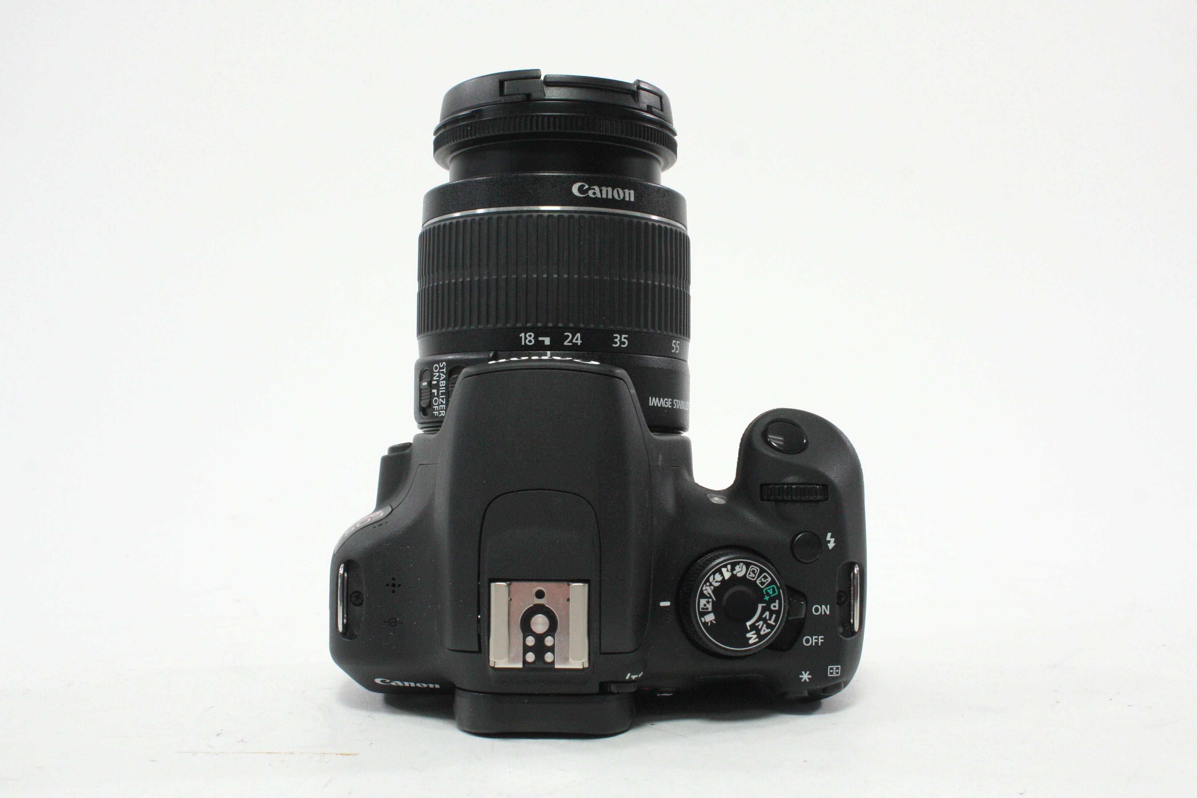 Canon Rebel T5 DSLR with 18-55mm f/3.5-5.6 IS II EF-S EF Lens w Shutter Count 2,473