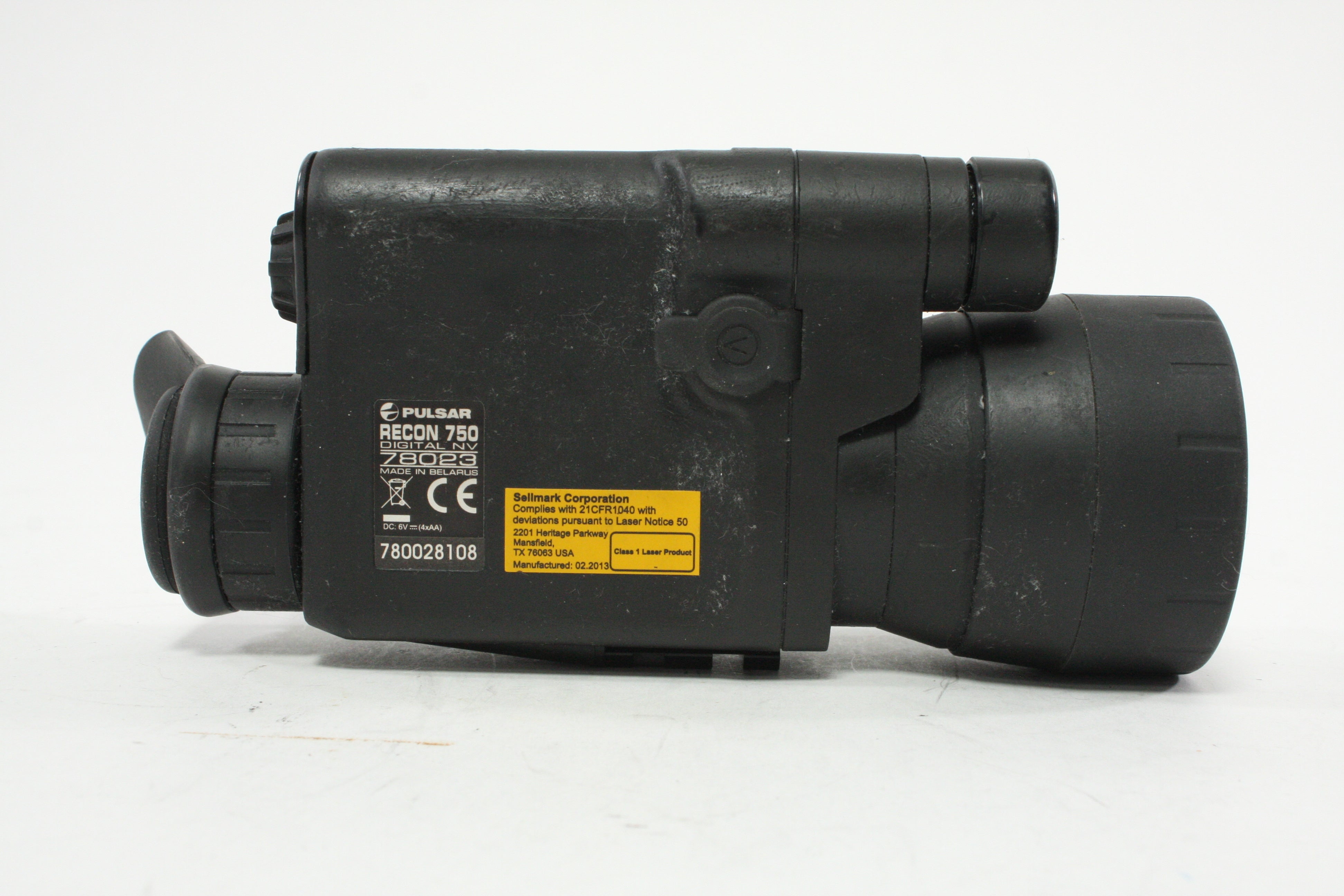 Pulsar Digital Recon Night Vision 750-750R Monocular, AS-IS