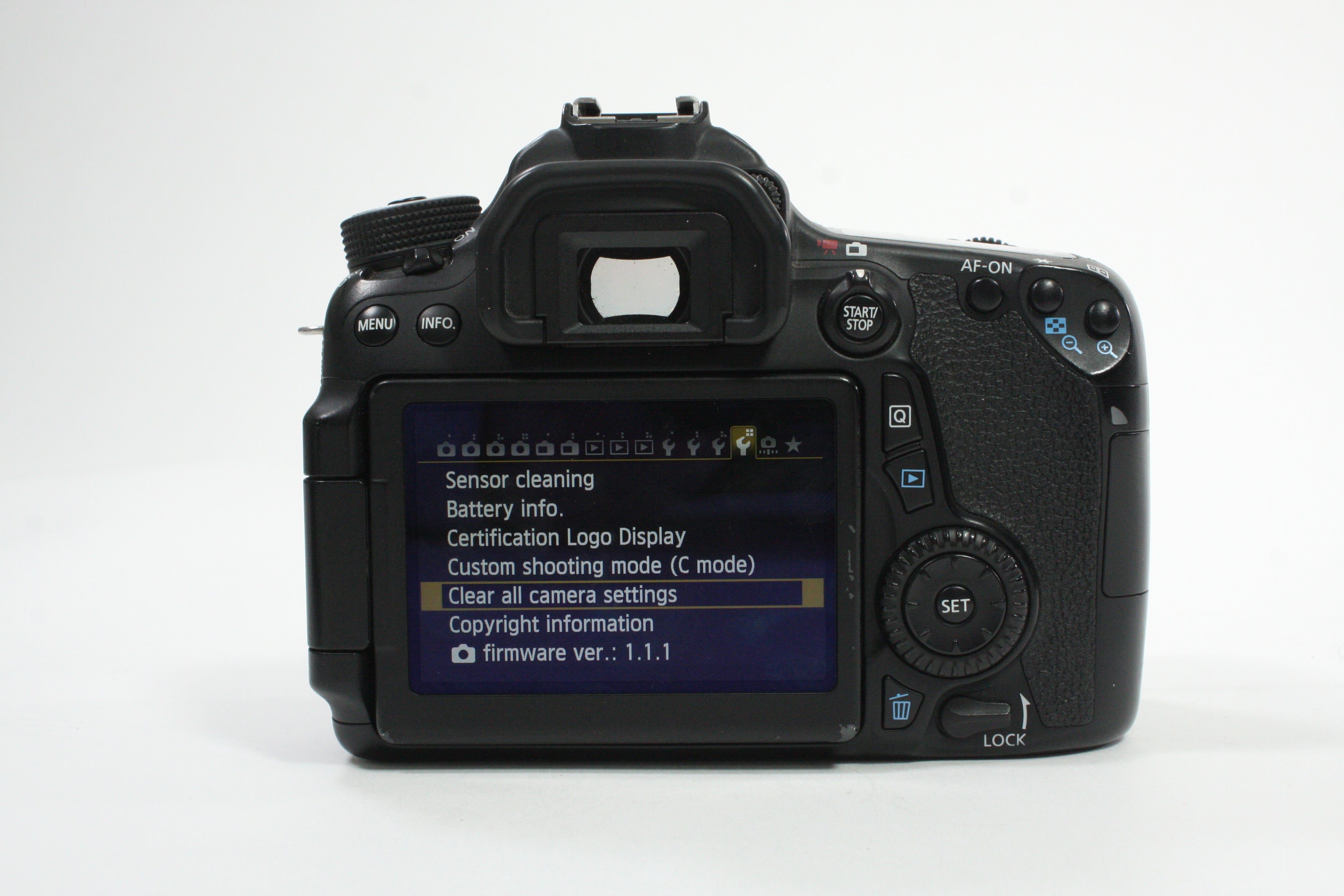 Canon EOS 70D DSLR Camera Body with Shutter Count of 25,366