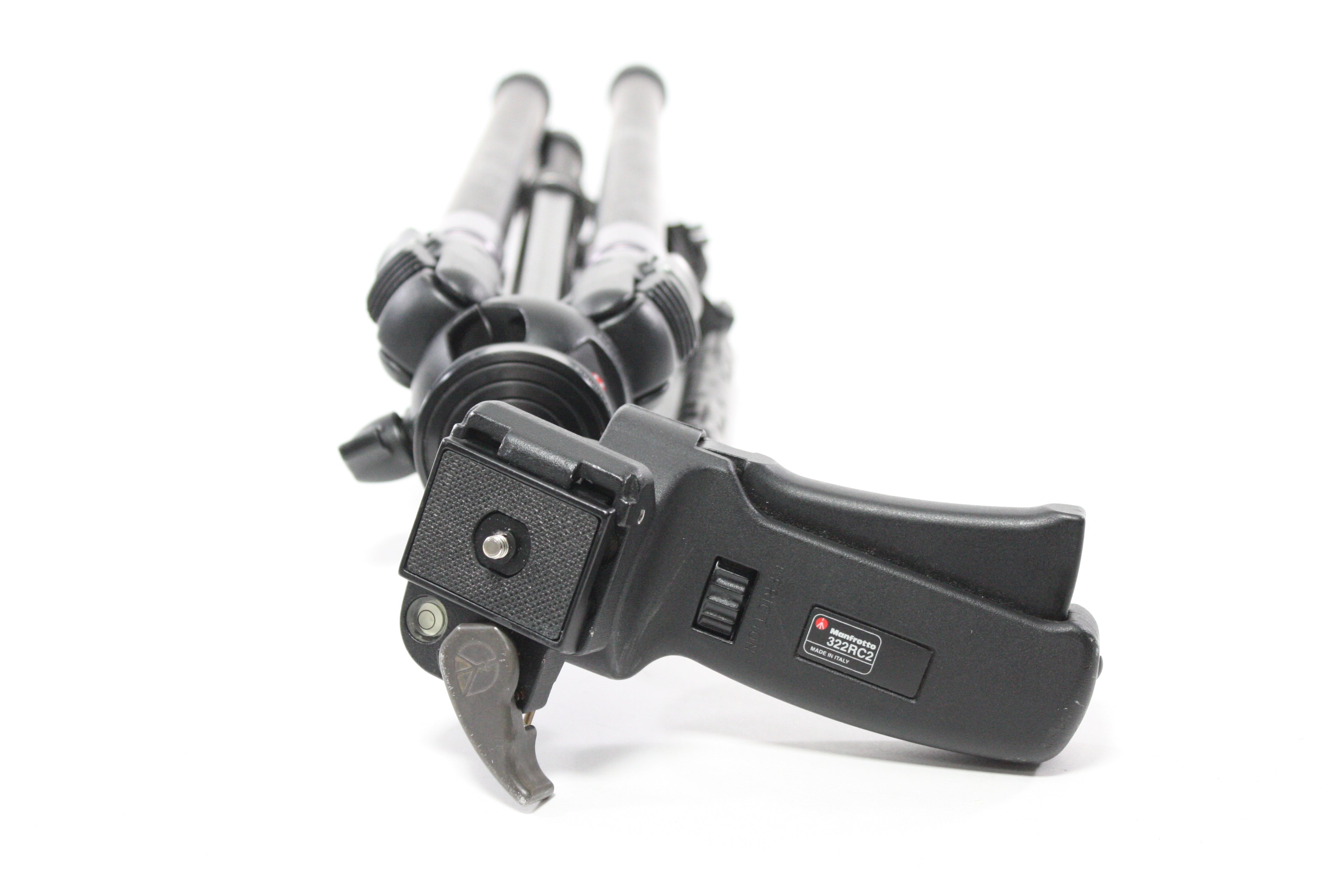Manfrotto 458B Tripod Legs with Manfrotto 322RC2 Pistol Grip Head