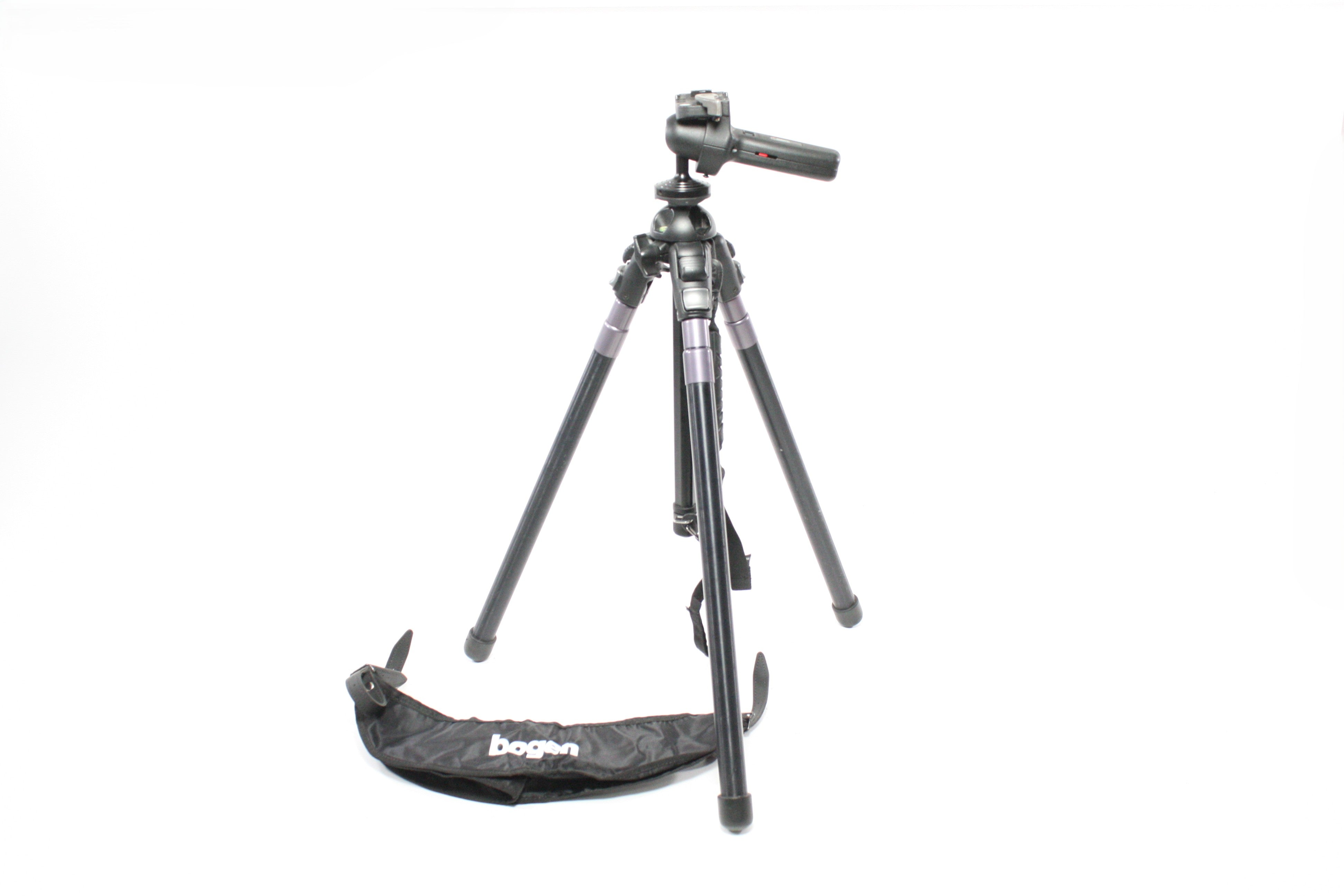 Manfrotto 458B Tripod Legs with Manfrotto 322RC2 Pistol Grip Head