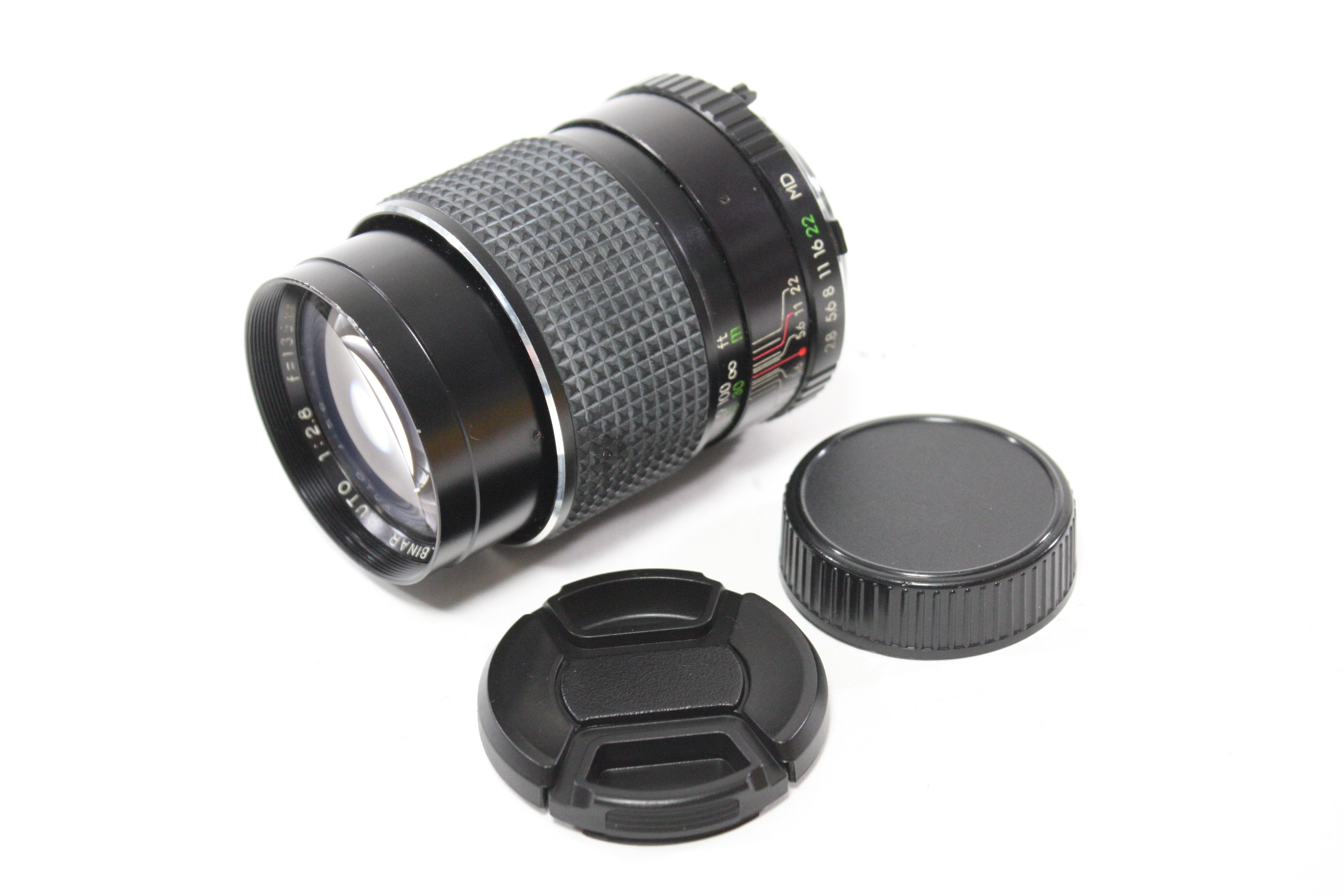 Super Albinar 135mm f/2.8 Coated Auto Lens for MD Mount