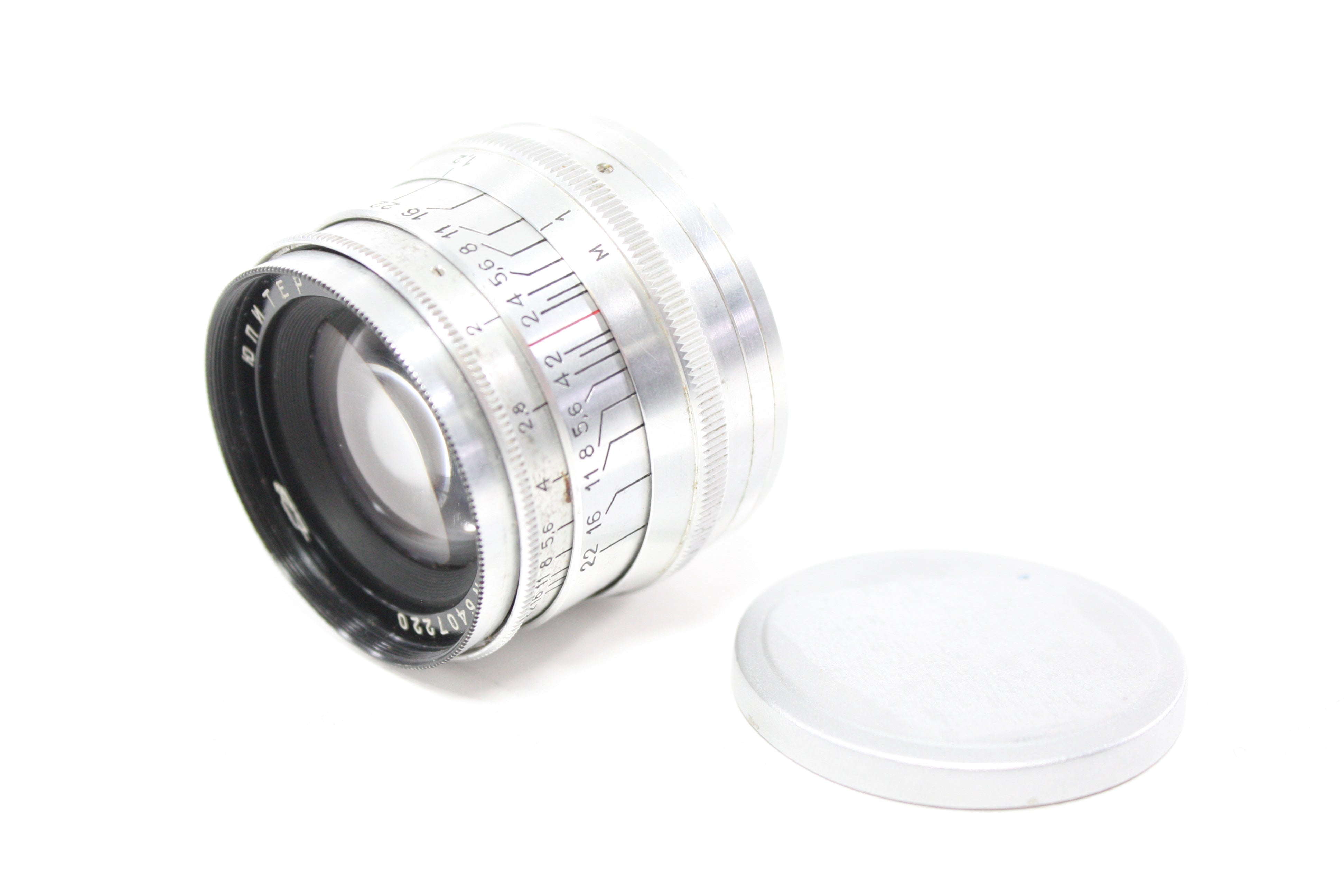 Jupiter-8 50mm f/2 Lens for M39 Mount AS-IS
