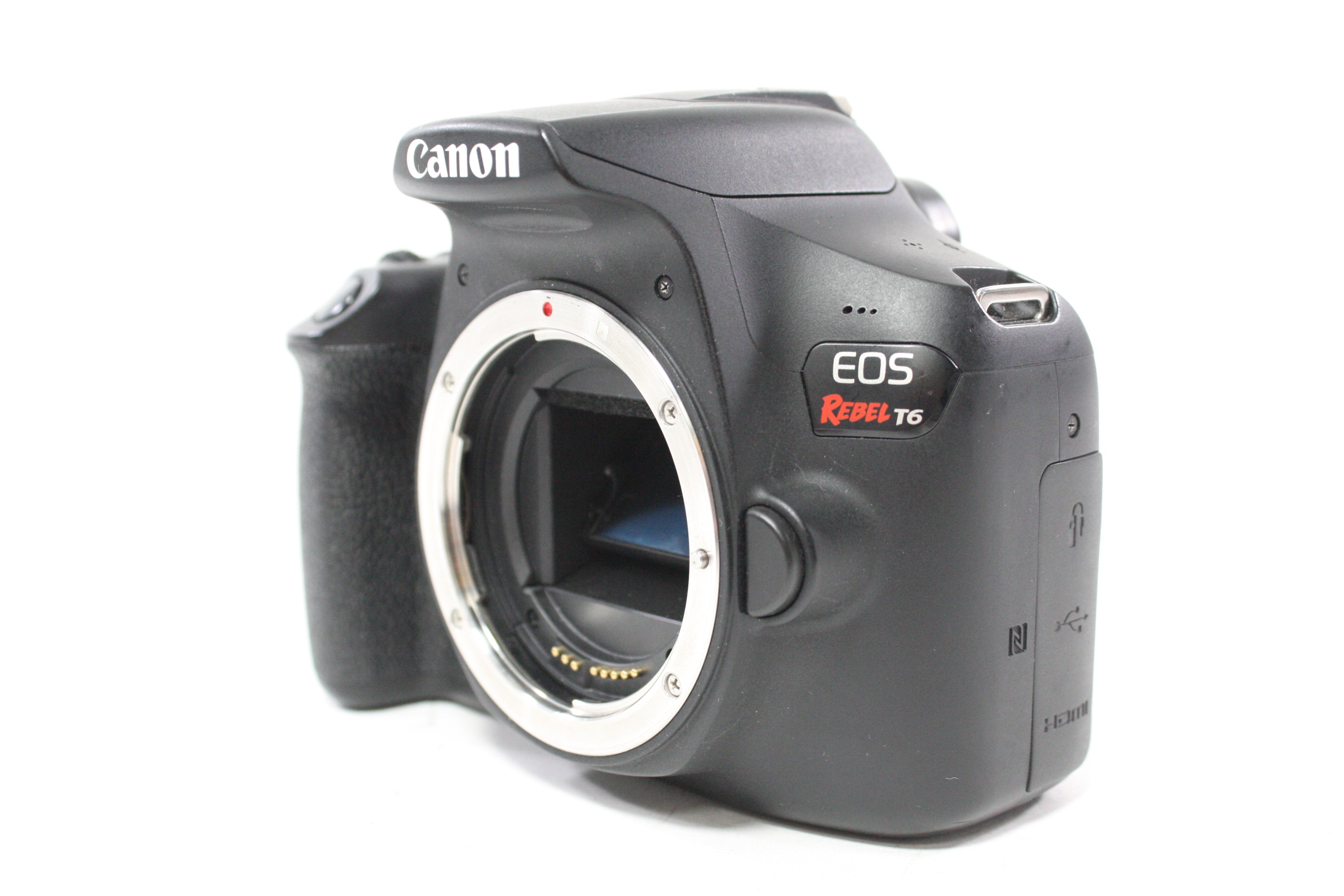Canon EOS Rebel T6 DSLR with 18-55mm f/4-5.6 IS STM Lens with Shutter Count 29,731
