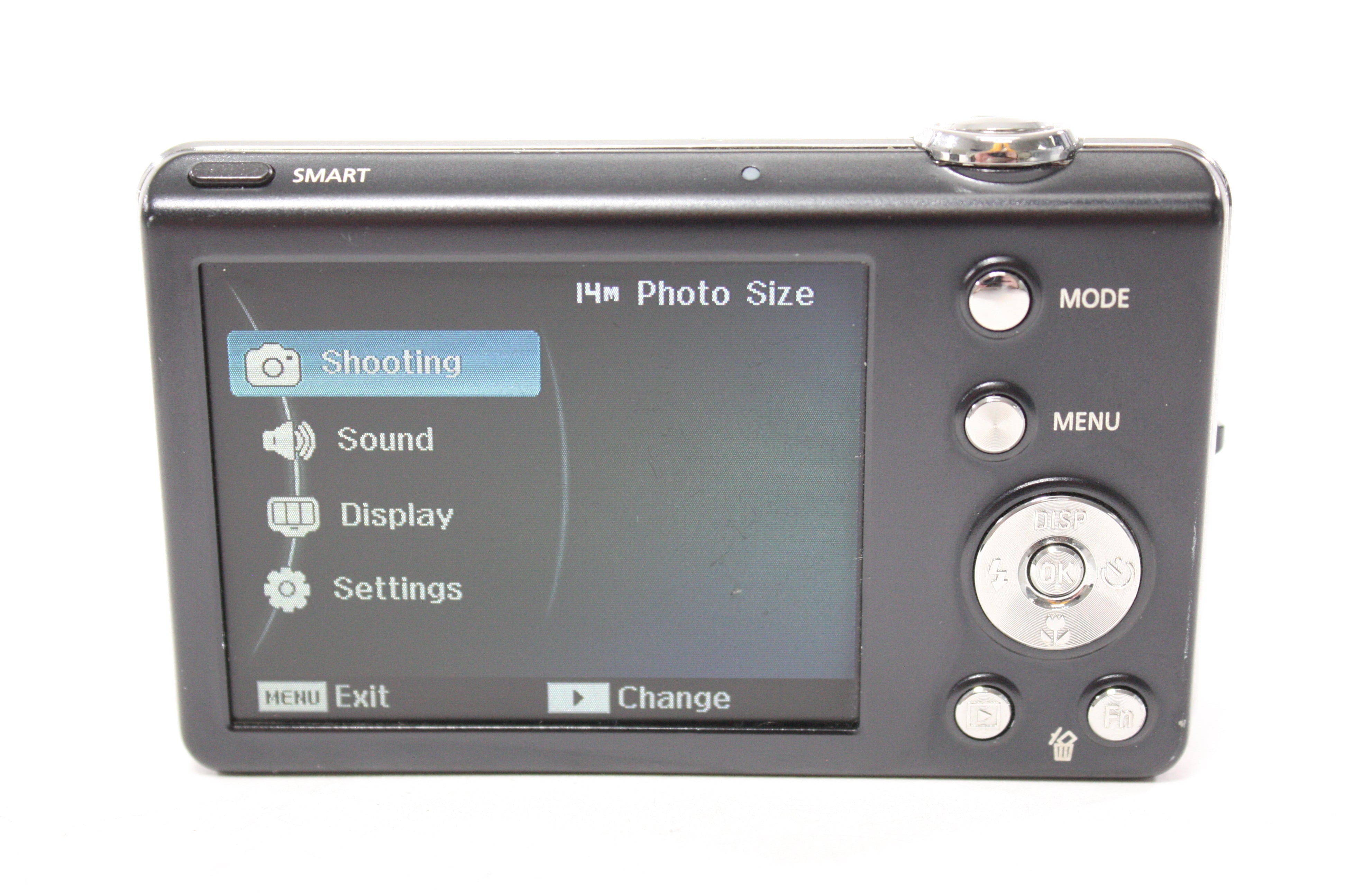 Samsung ST65 Digital Point and Shoot Camera 5x zoom 14.2mp (Blue)
