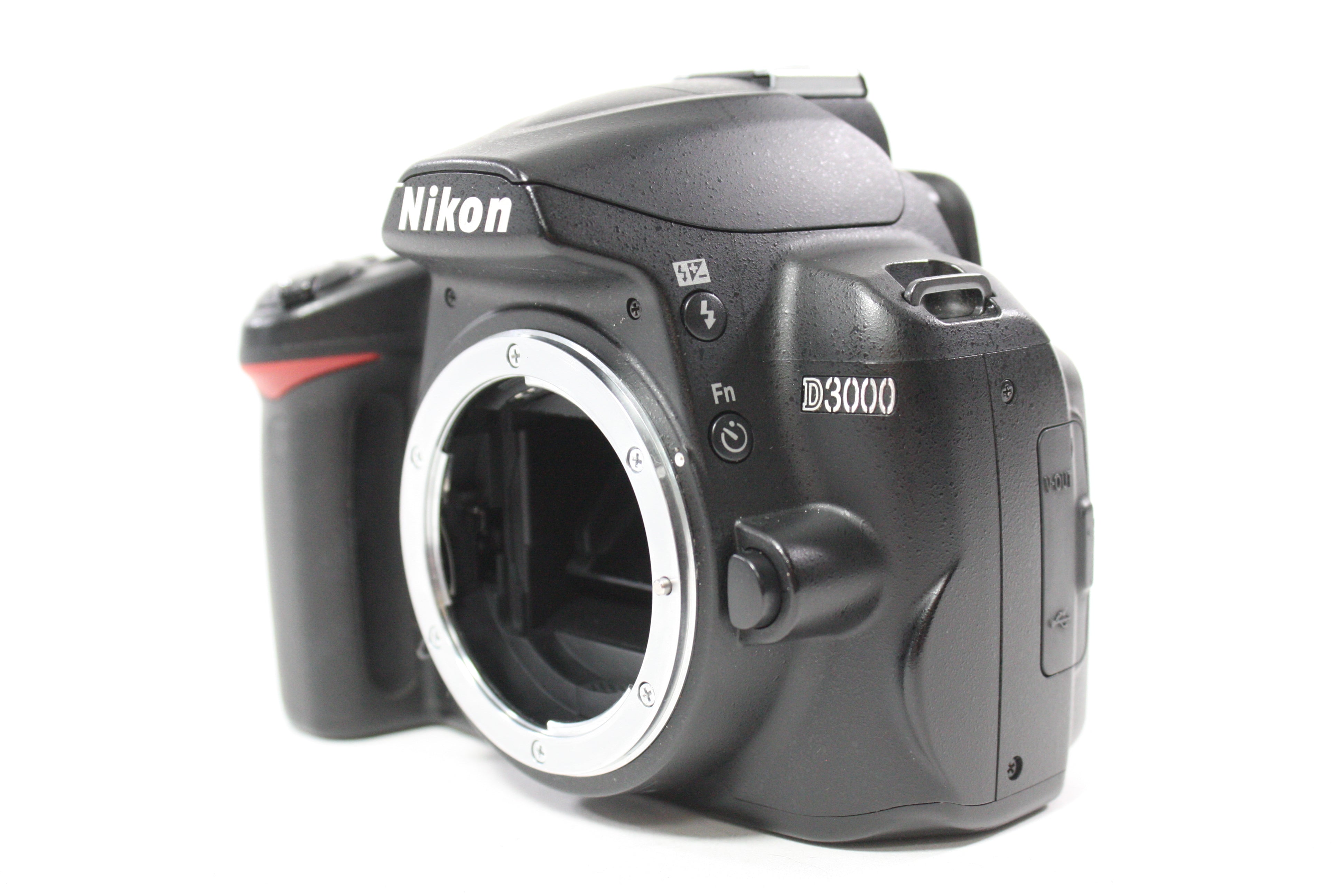 Nikon D3000 DSLR Camera with 18-55mm f/3.5-5.6 G VR AF-S DX Nikkor Lens with Shutter Count 20,253