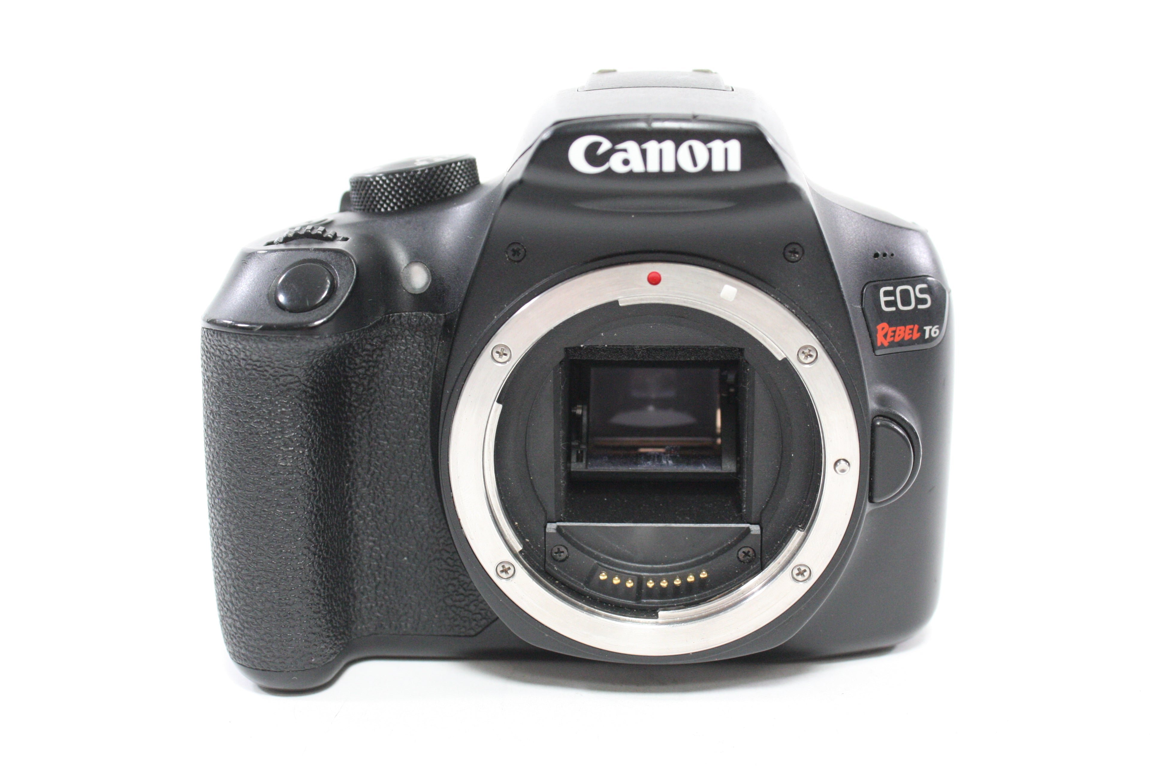 Canon Rebel T6 DSLR Camera Body with Shutter Count 17,049 AS-IS