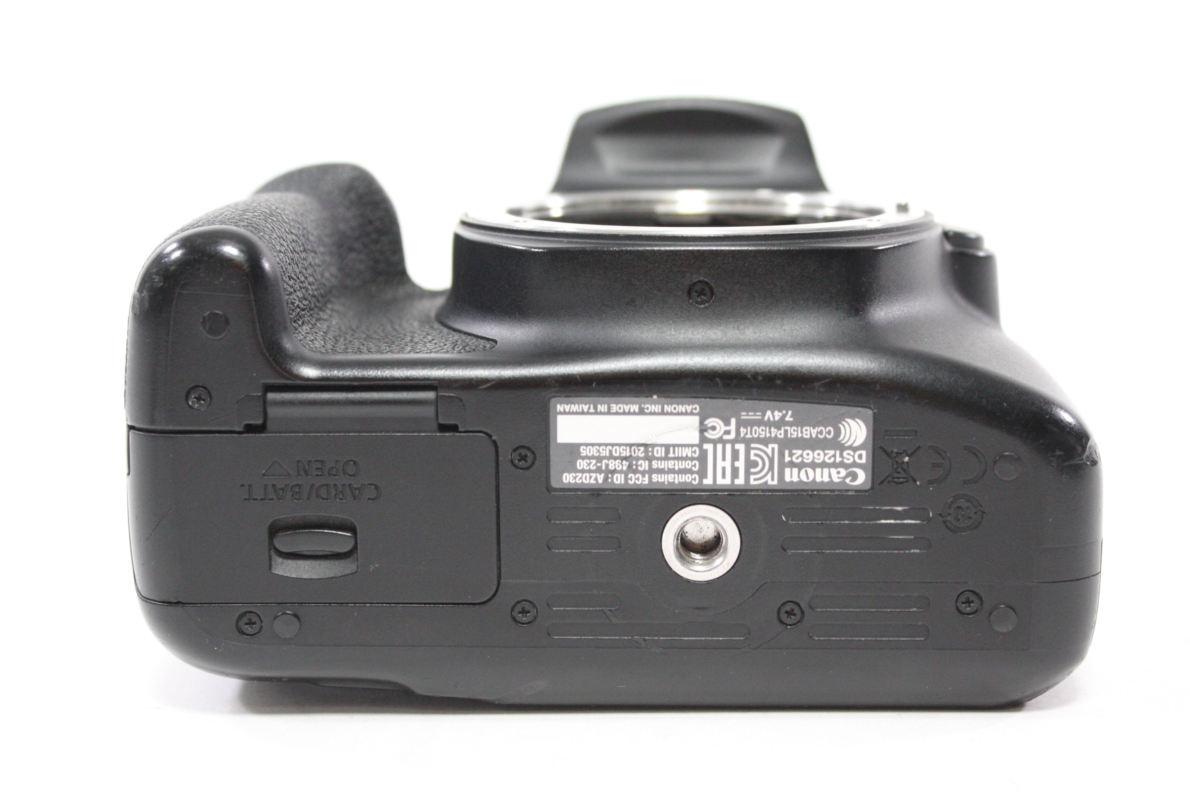 Canon Rebel T6 DSLR Camera Body with Shutter Count 17,049 AS-IS