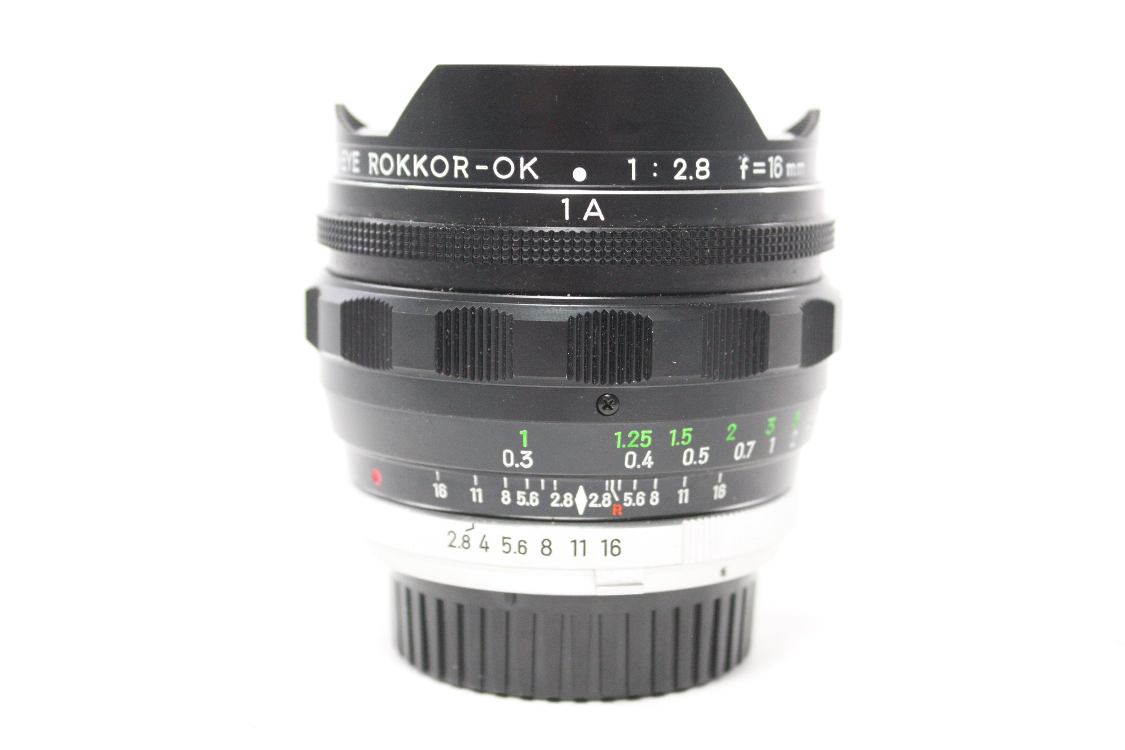 Minolta 16mm f/2.8 MC Fish-Eye Rokkor-OK Lens for MD Mount