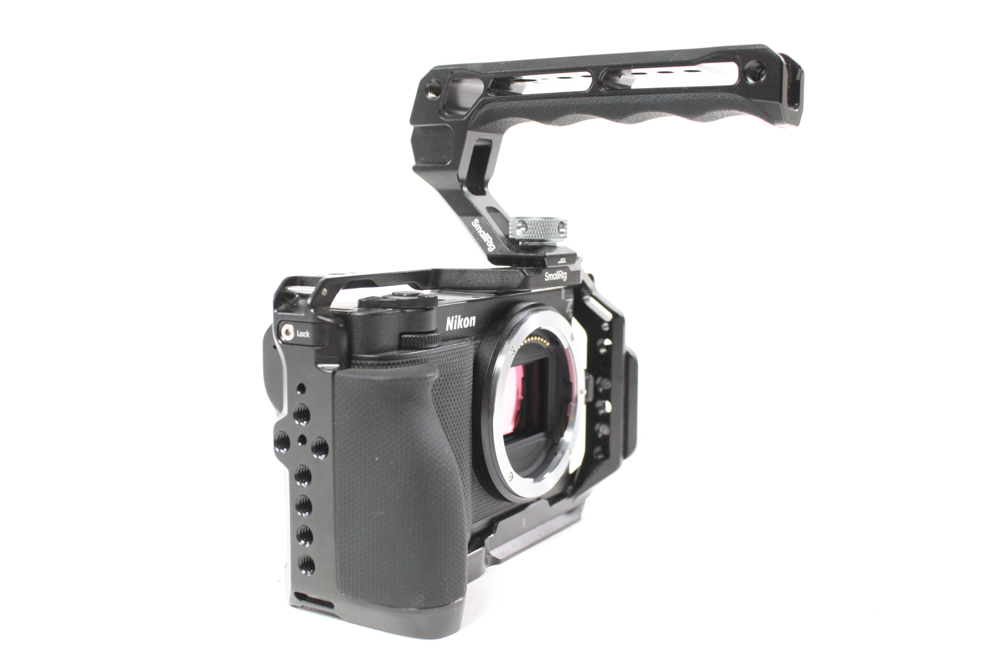 Nikon ZR Digital Mirrorless Camera Body with SmallRig Cage, Top, and Side Grip With Shutter Count 152