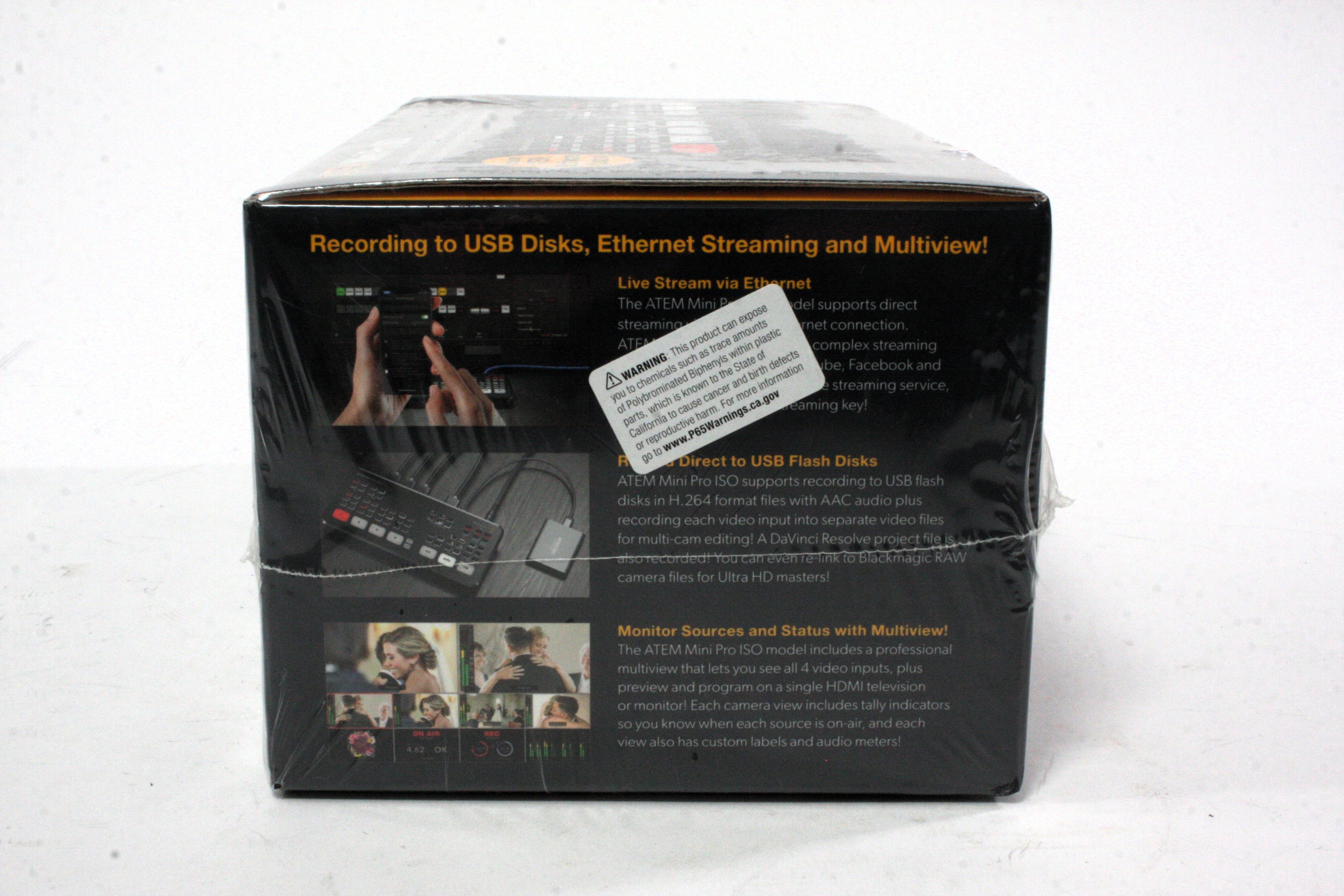 BlackMagic ATEM Mini Pro ISO UNOPENED