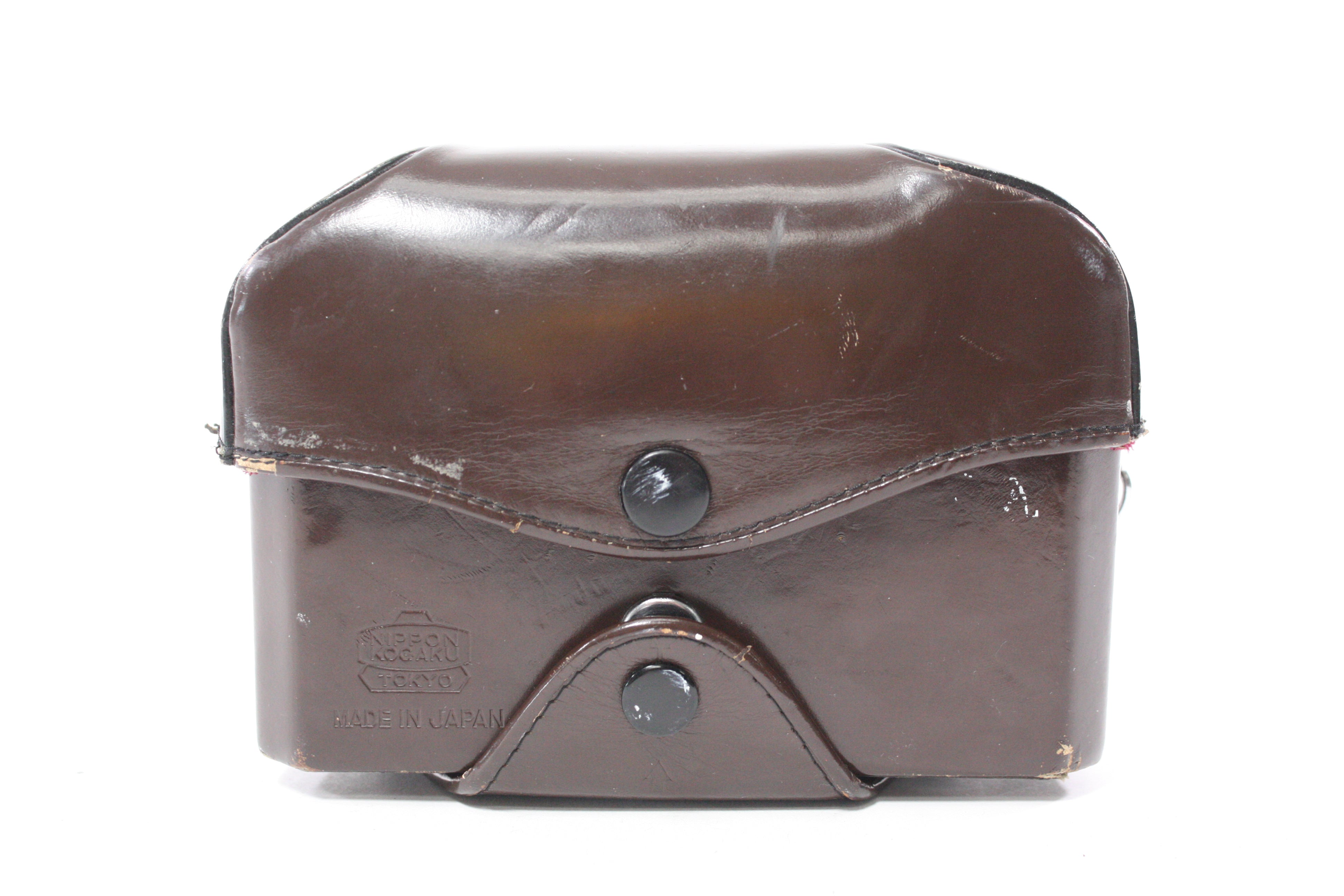 Nikon F Brown Leather Hard Case