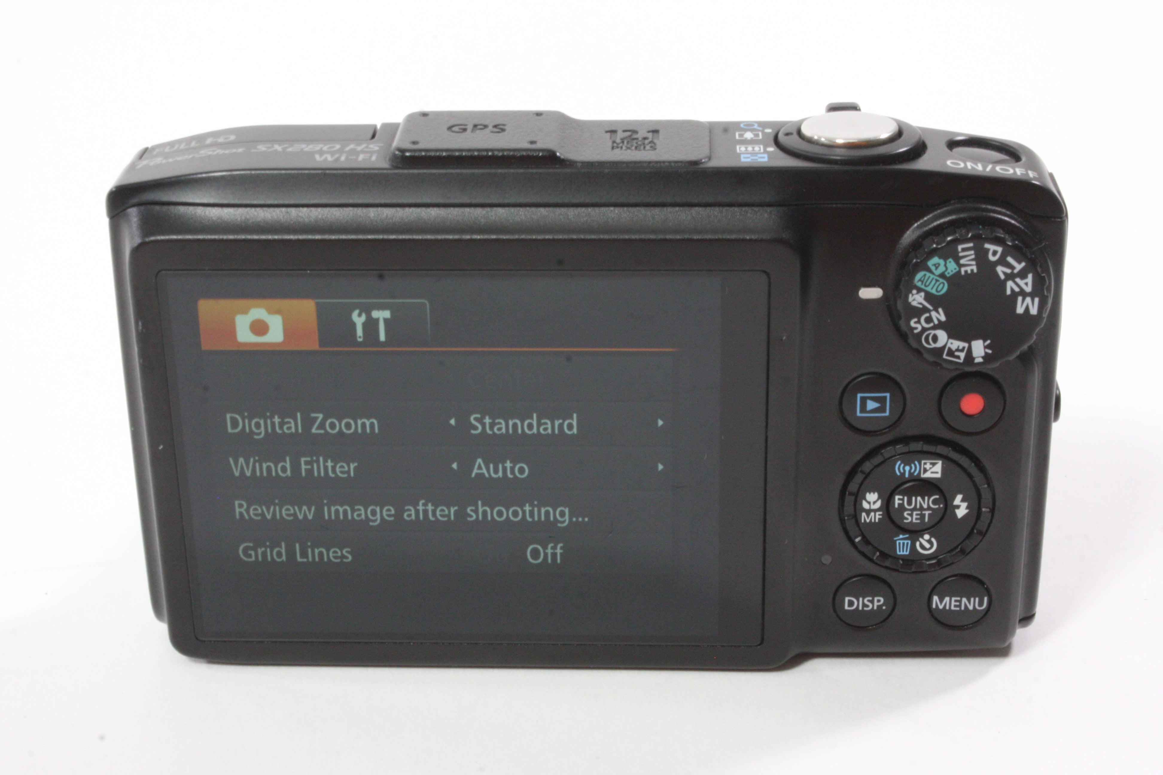 Canon SX280 HS Digital Point and Shoot Camera 20x Zoom 12.1mp