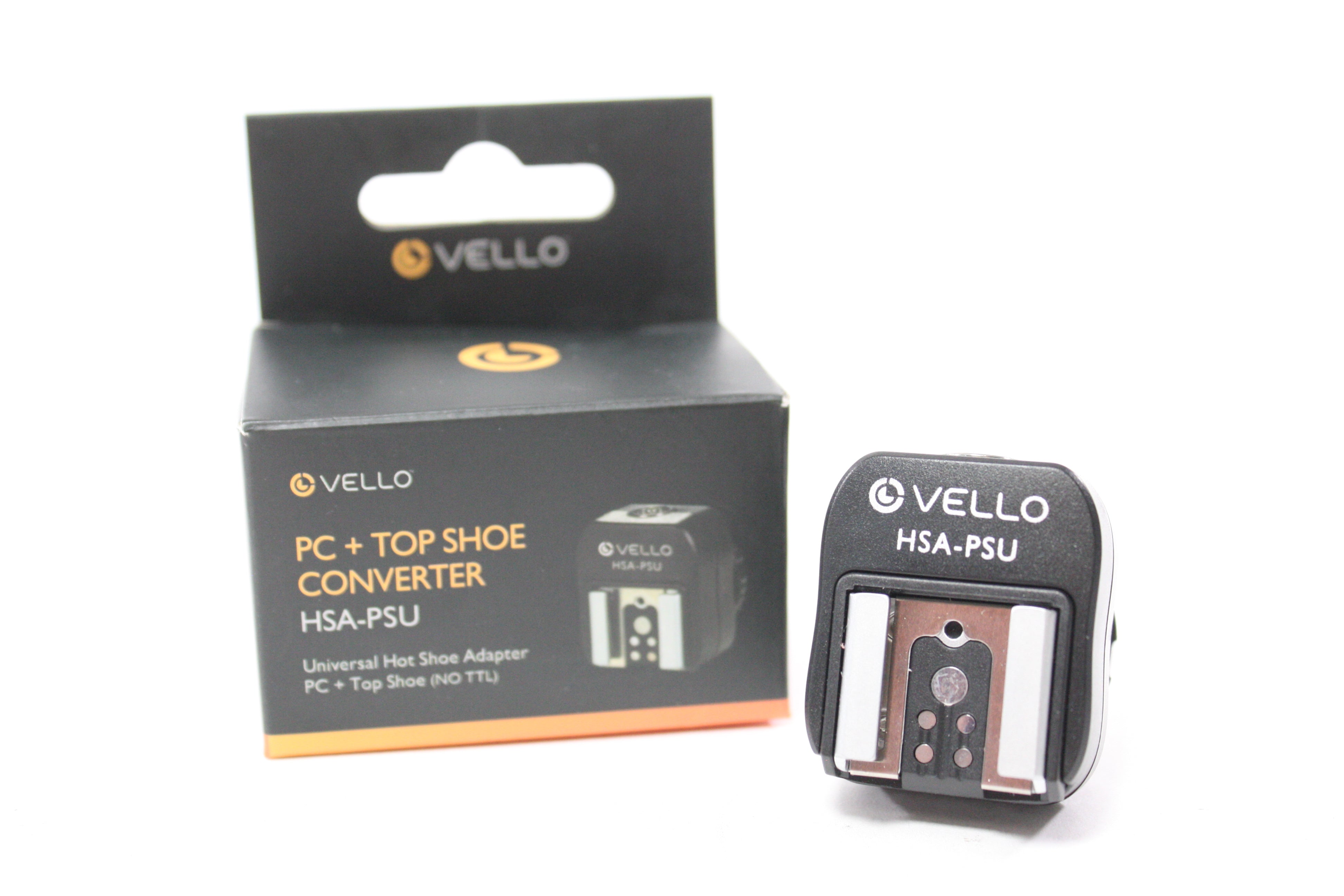 Vello HSA-PSU Universal Hot Shoe Adapter PC + Top Shoe