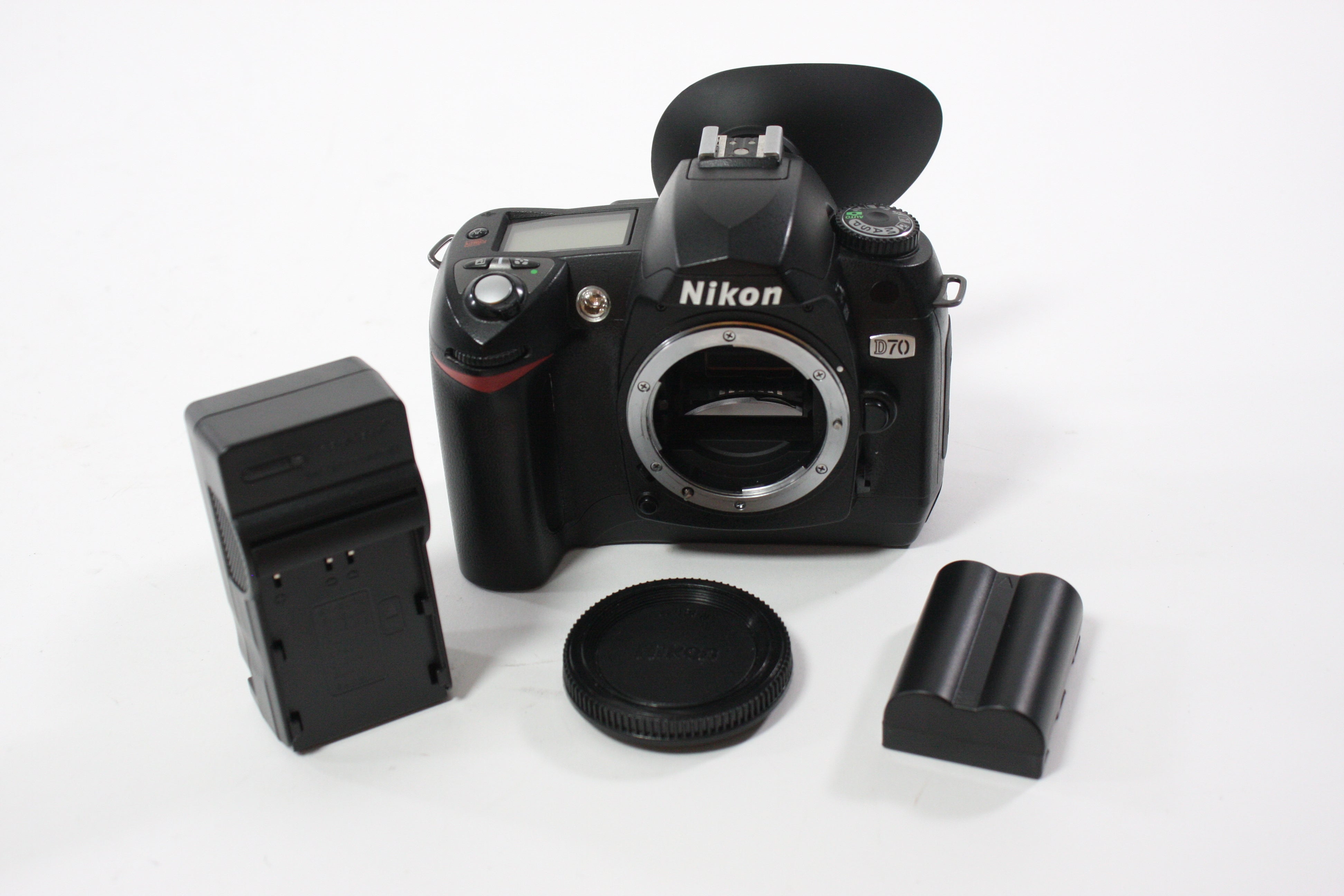 Nikon D70 DSLR Camera Body with a Shutter Count of 2,114