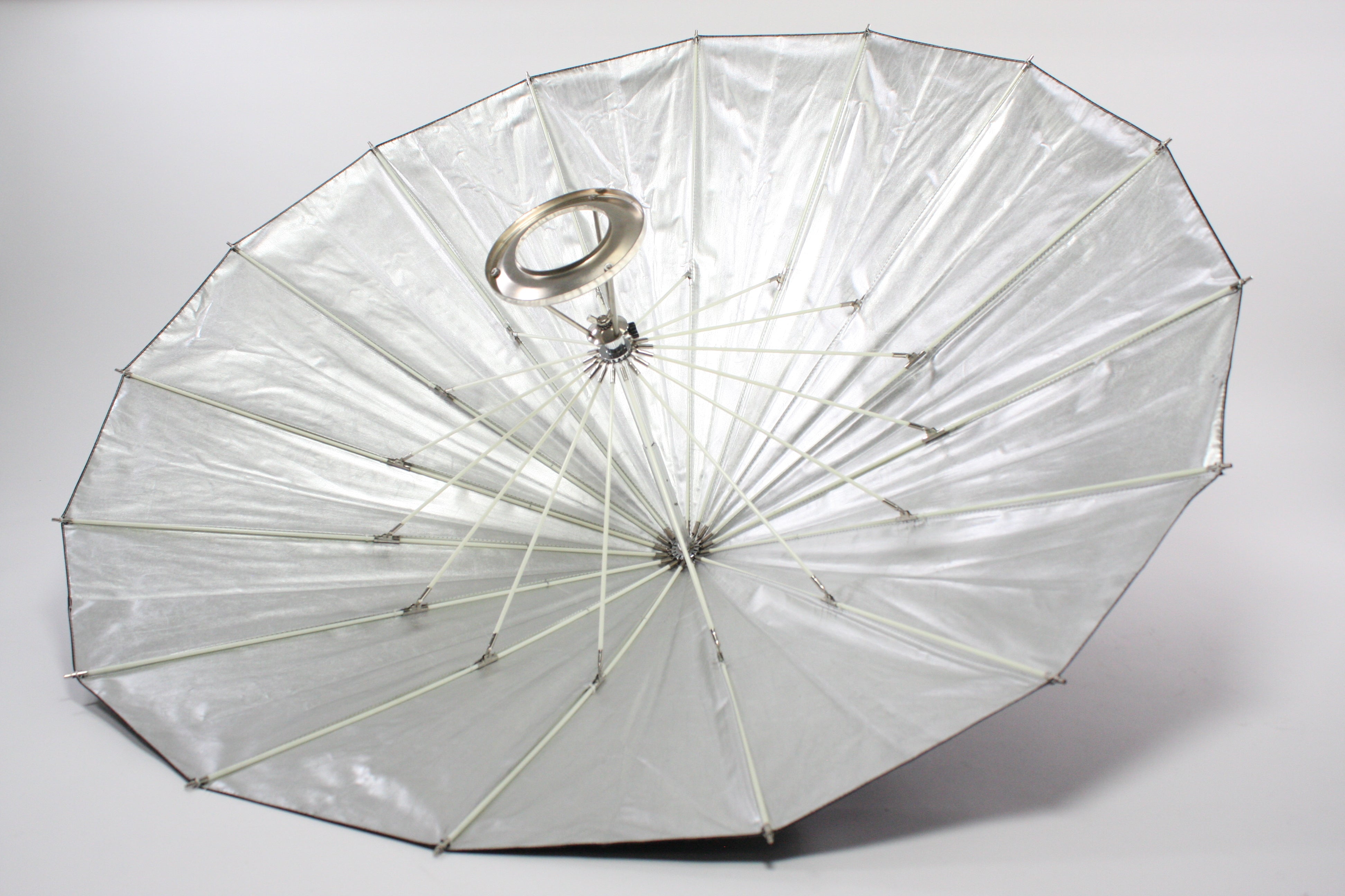 Paul C Buff PLM 45in Silver Umbrella with White Diffusion Fabric
