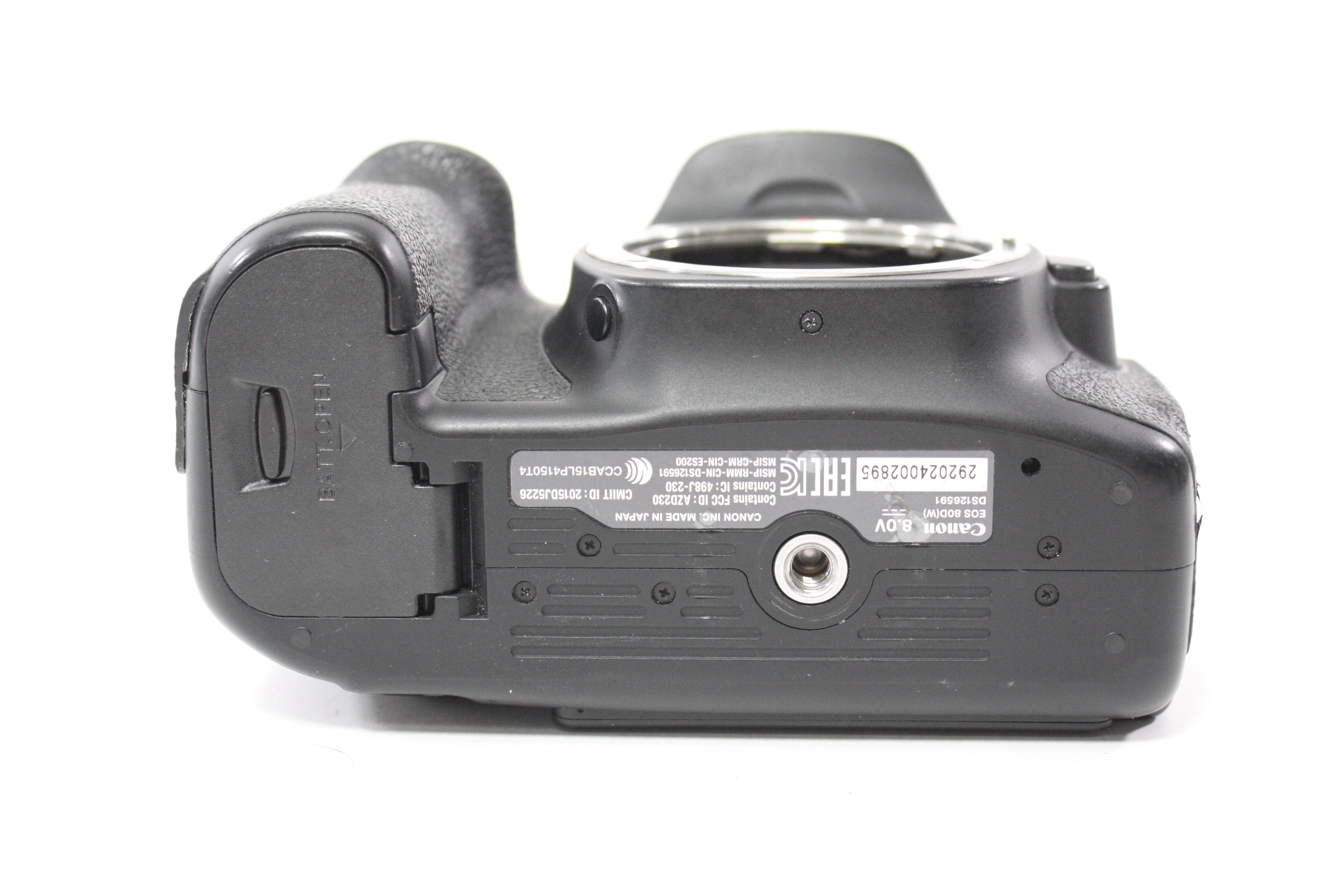 Canon EOS 80D DSLR Camera Body with Shutter Count 38,216