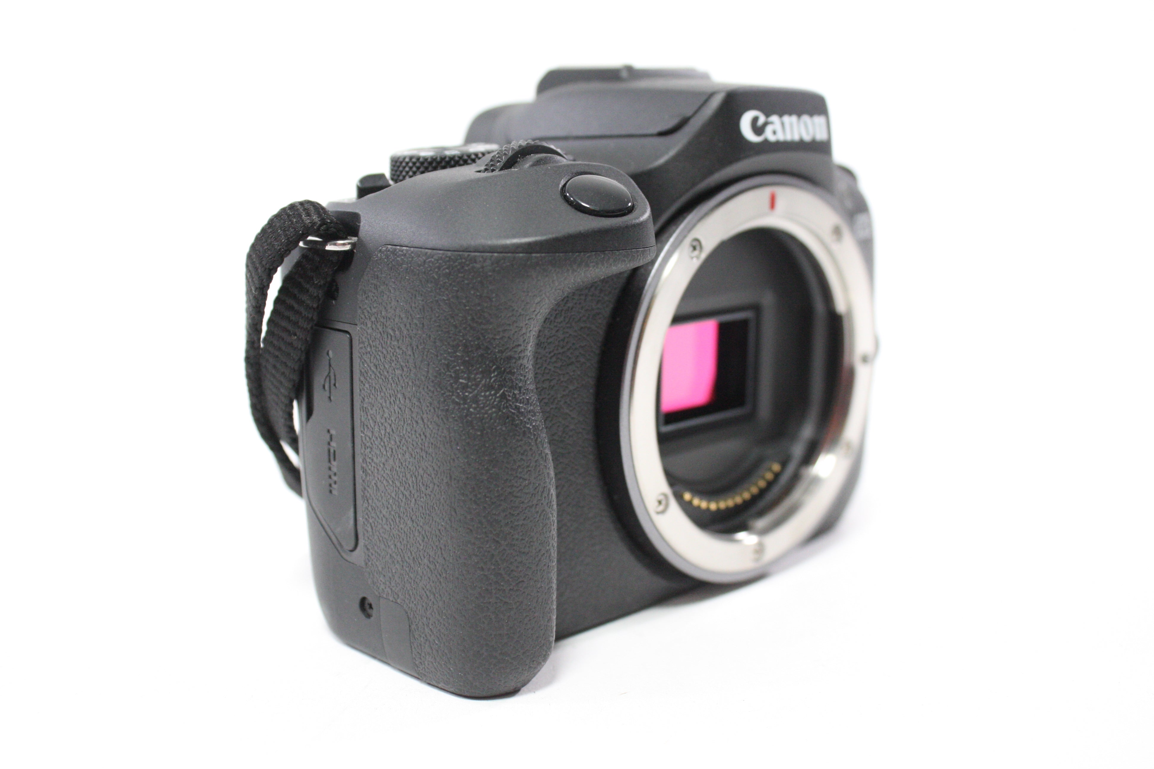 Canon R100 Digital Mirrorless Camera with 18-45mm f/4.5-6.3 IS STM RF-S Lens with Shutter Count Less Than 1,000