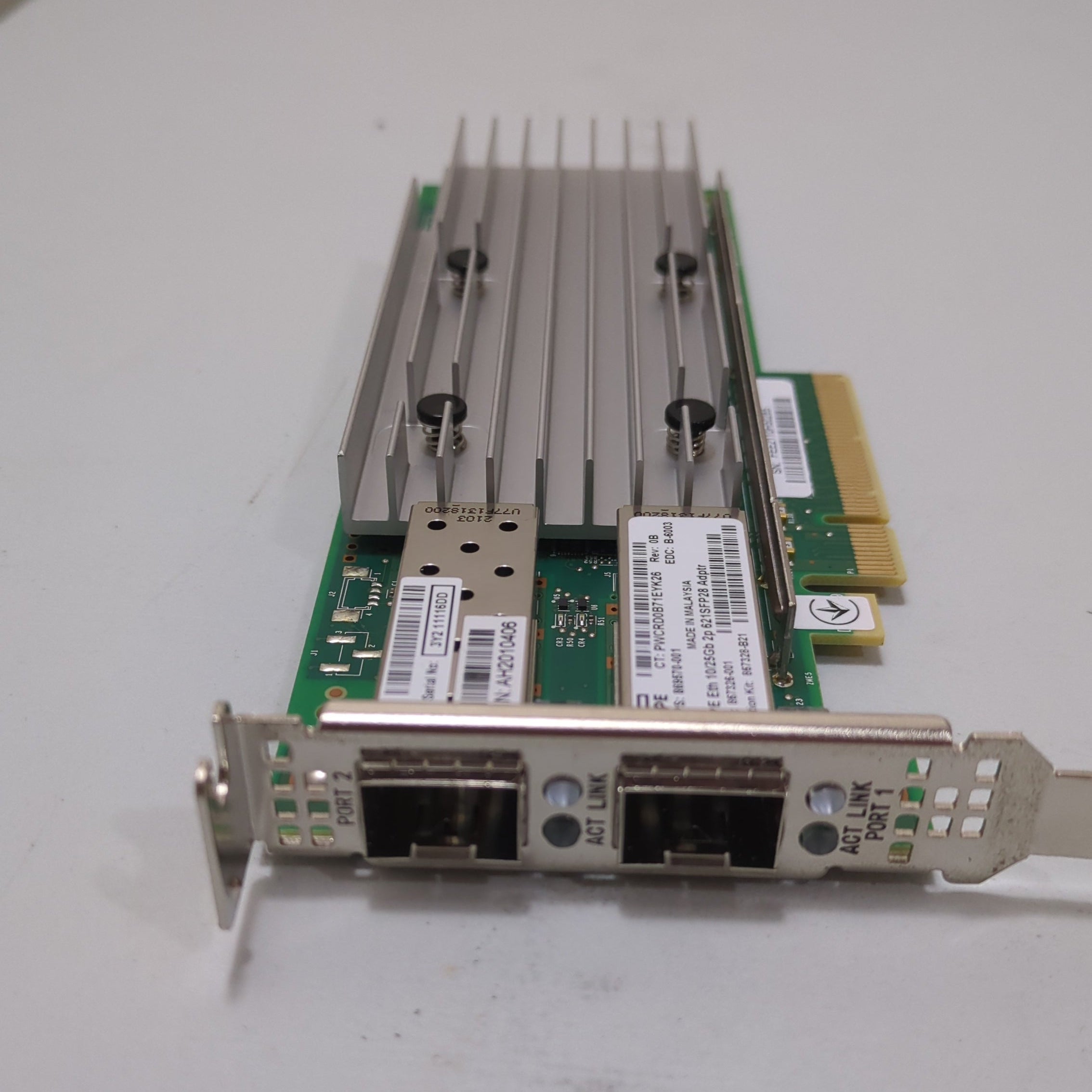 HPE 869570-001 Eth 10/25Gb Dual-Port 621SFP28 Adapter 867326-001 867328-B21