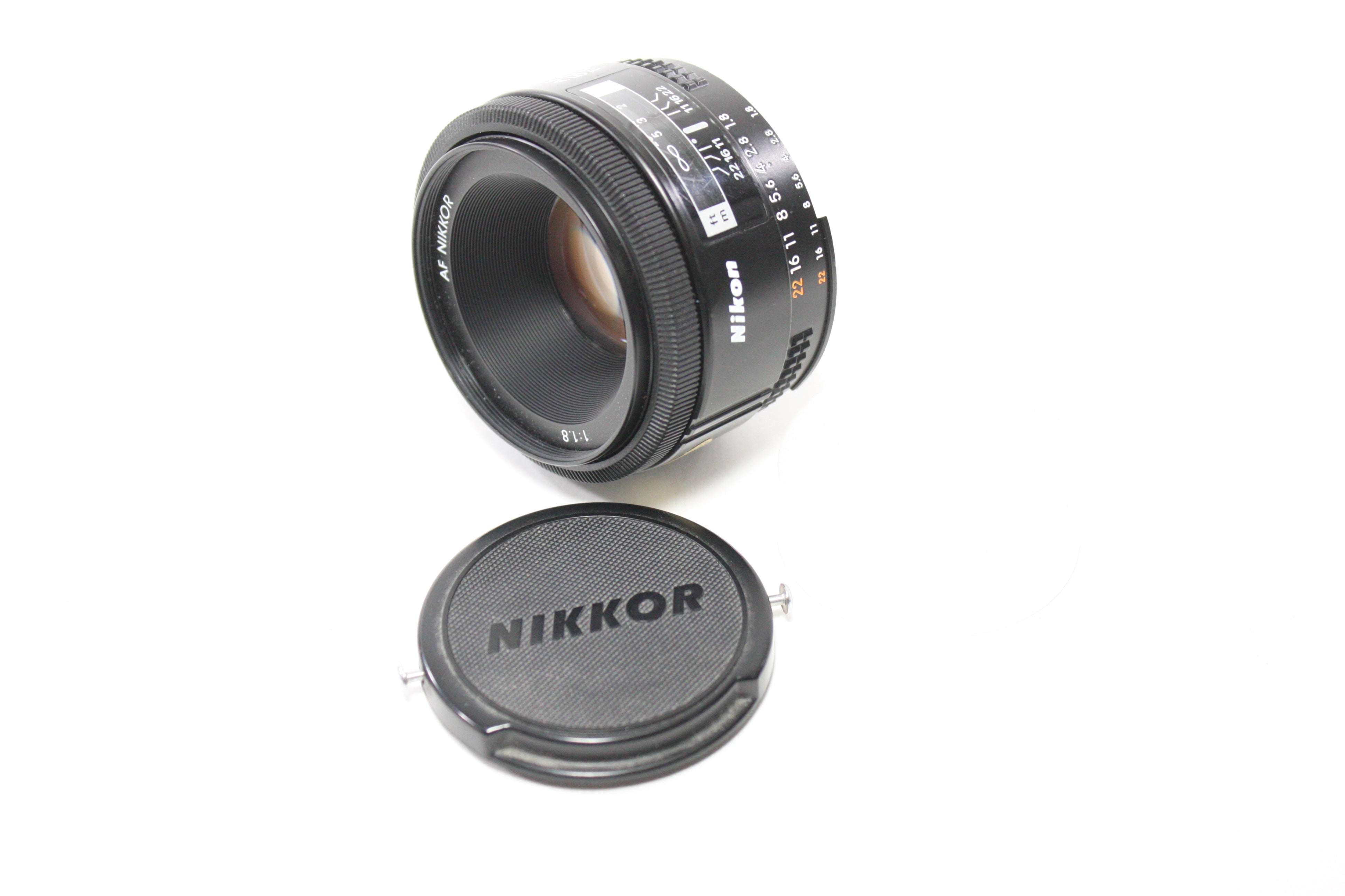 Nikon 50mm f/1.8 AF Nikkor Lens for F Mount