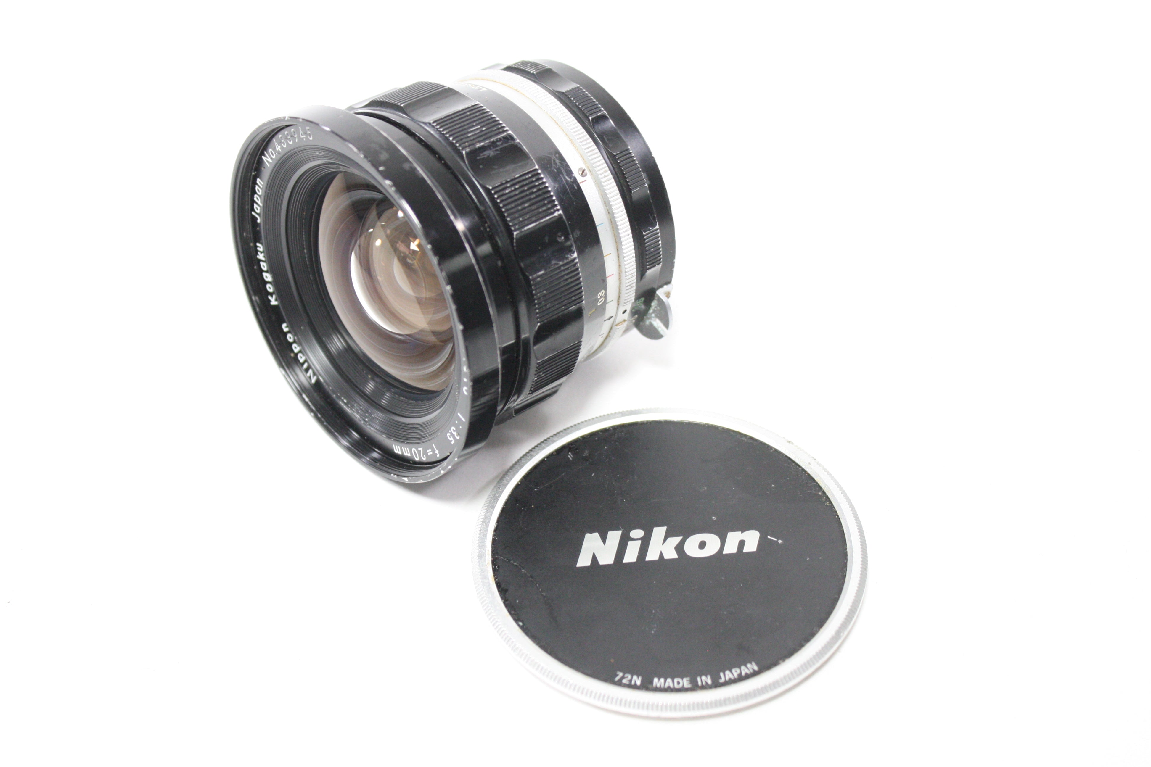 Nikon 20mm f/3.5 Nikkor-UD Auto Lens for F Mount