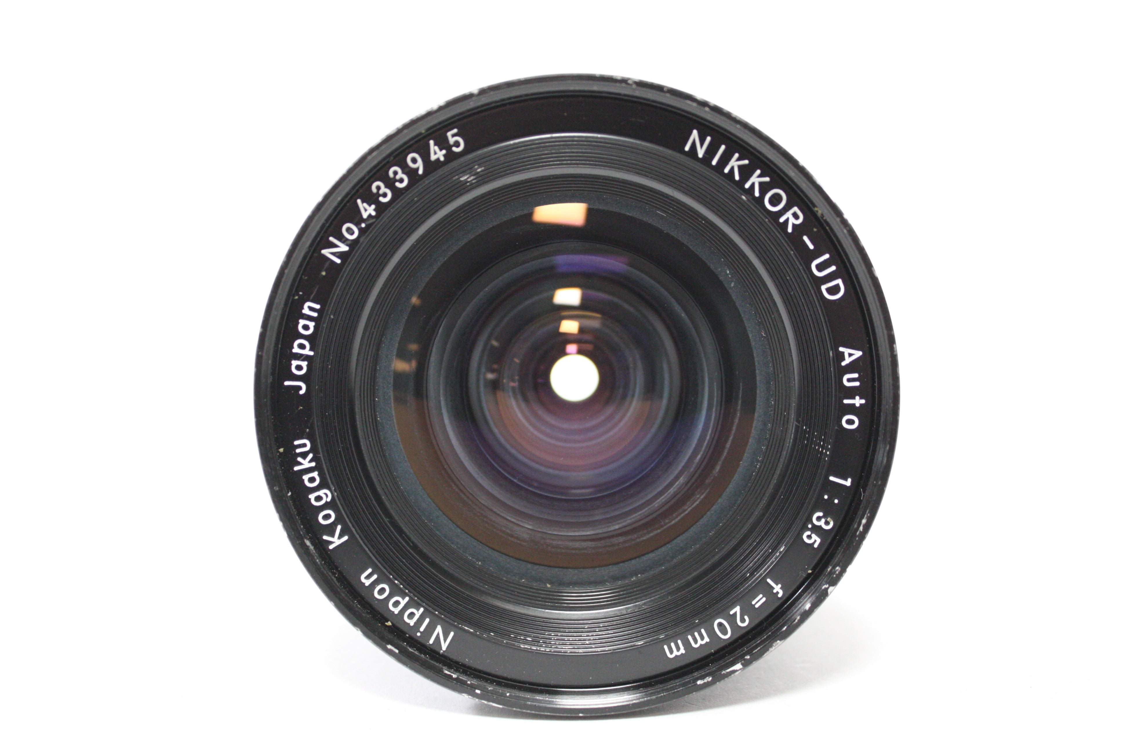Nikon 20mm f/3.5 Nikkor-UD Auto Lens for F Mount