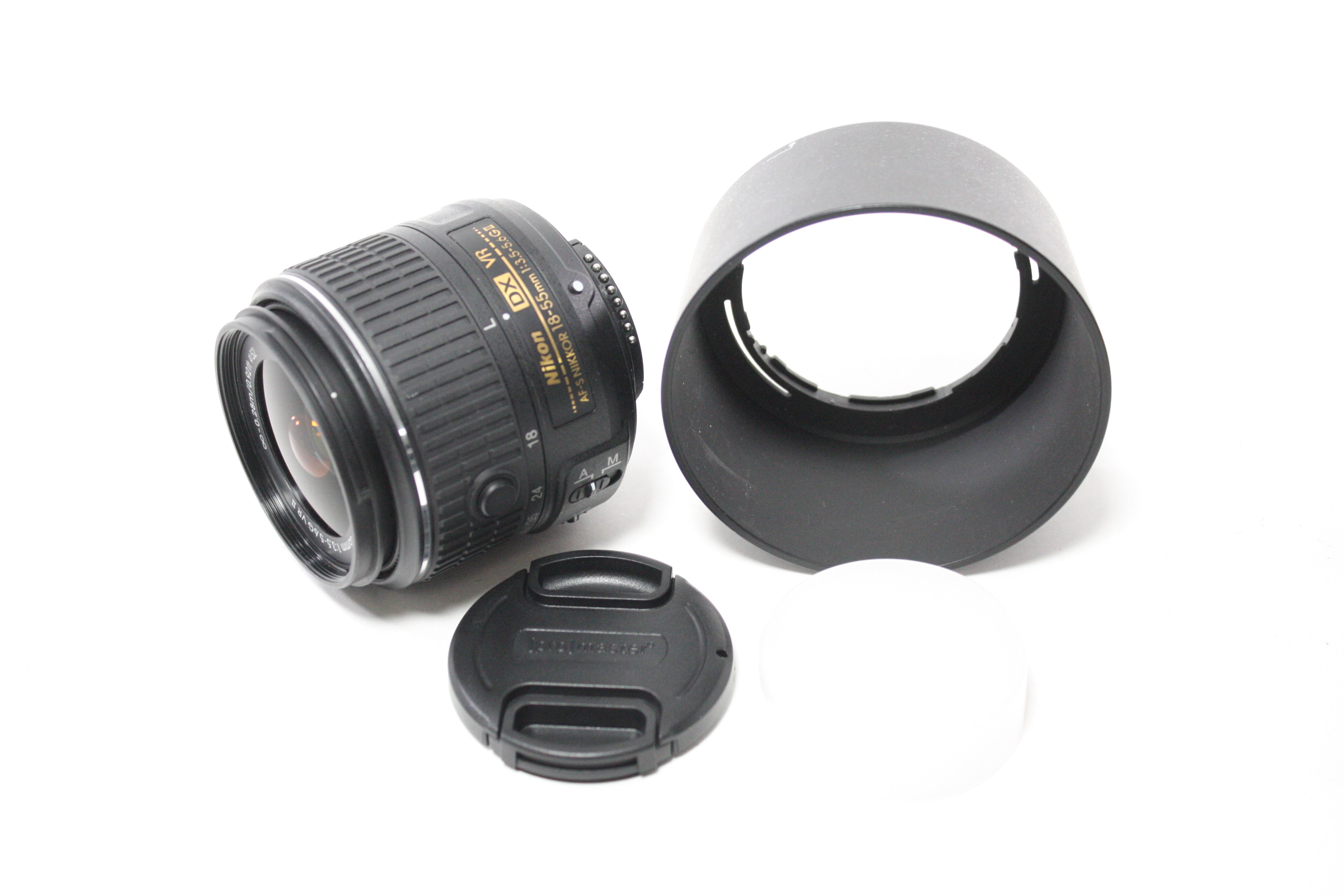 Nikon 18-55mm f/3.5-5.6 G II DX VR AF-S Nikkor Lens for F Mount