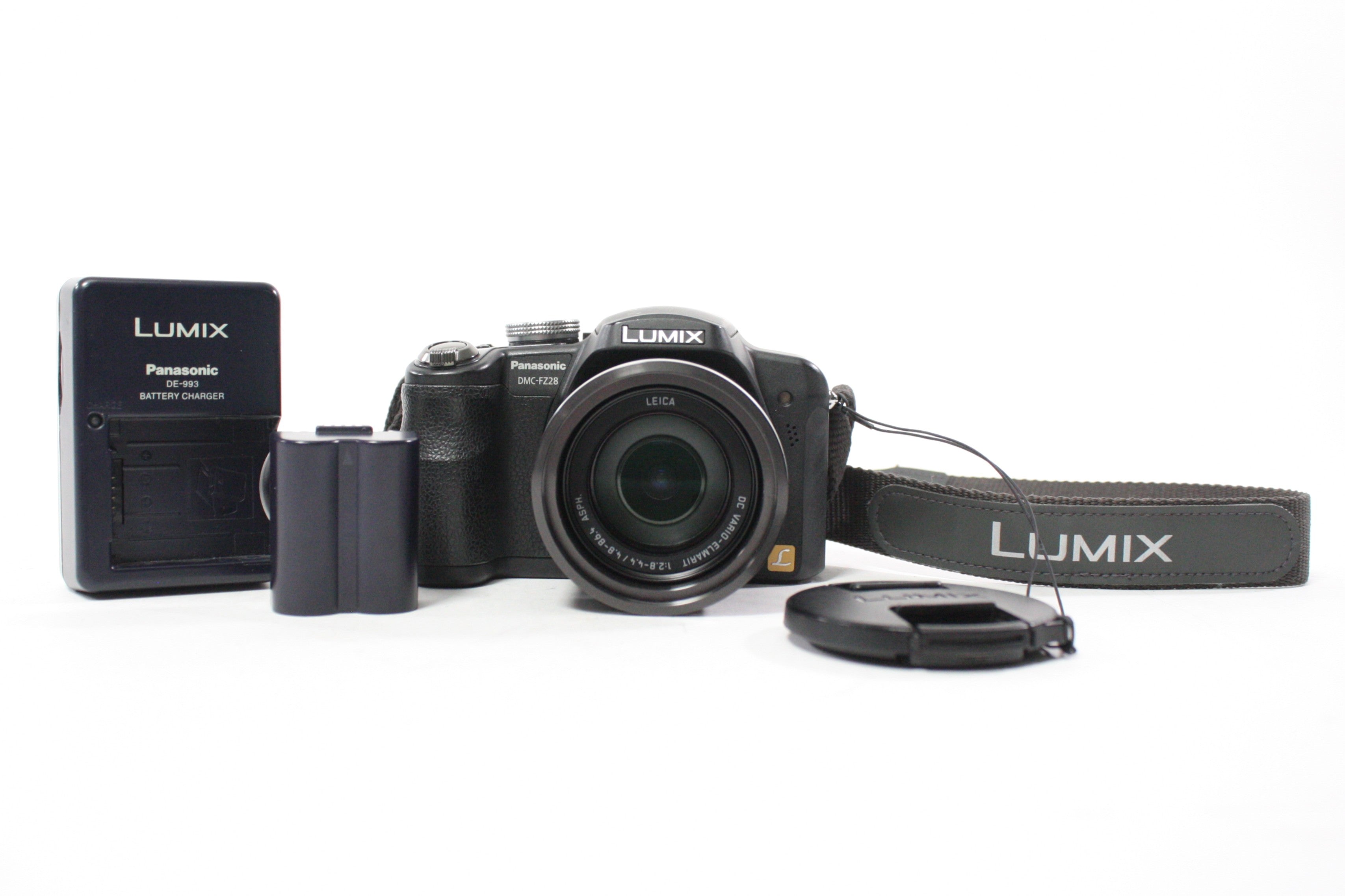 Panasonic Lumix DMC-FZ28 Digital Point and Shoot Camera 18x Zoom 10mp