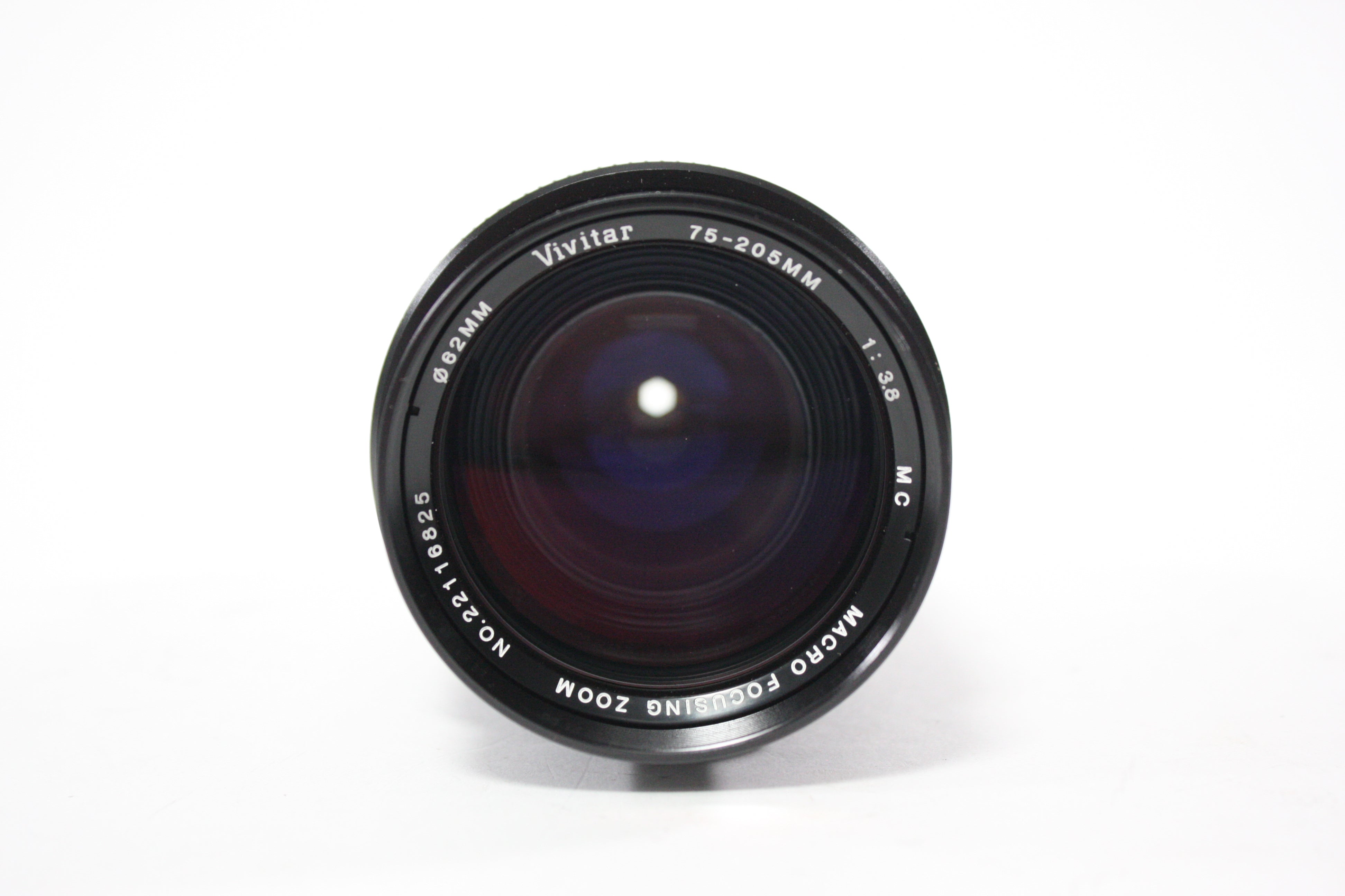 Vivitar 75-205mm f/3.8 MF MC Lens for PK Mount